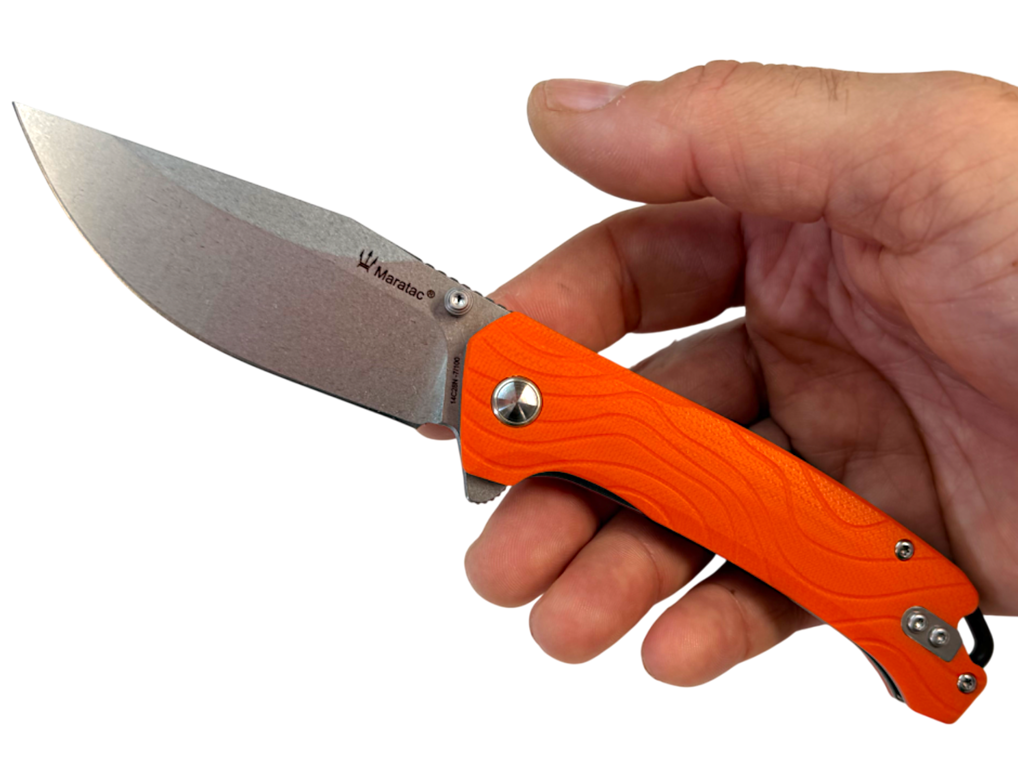 Limited Edition - Topo-Trekker Peak 14C28N Knife - Maratac® ( Only Made 100 Each! )