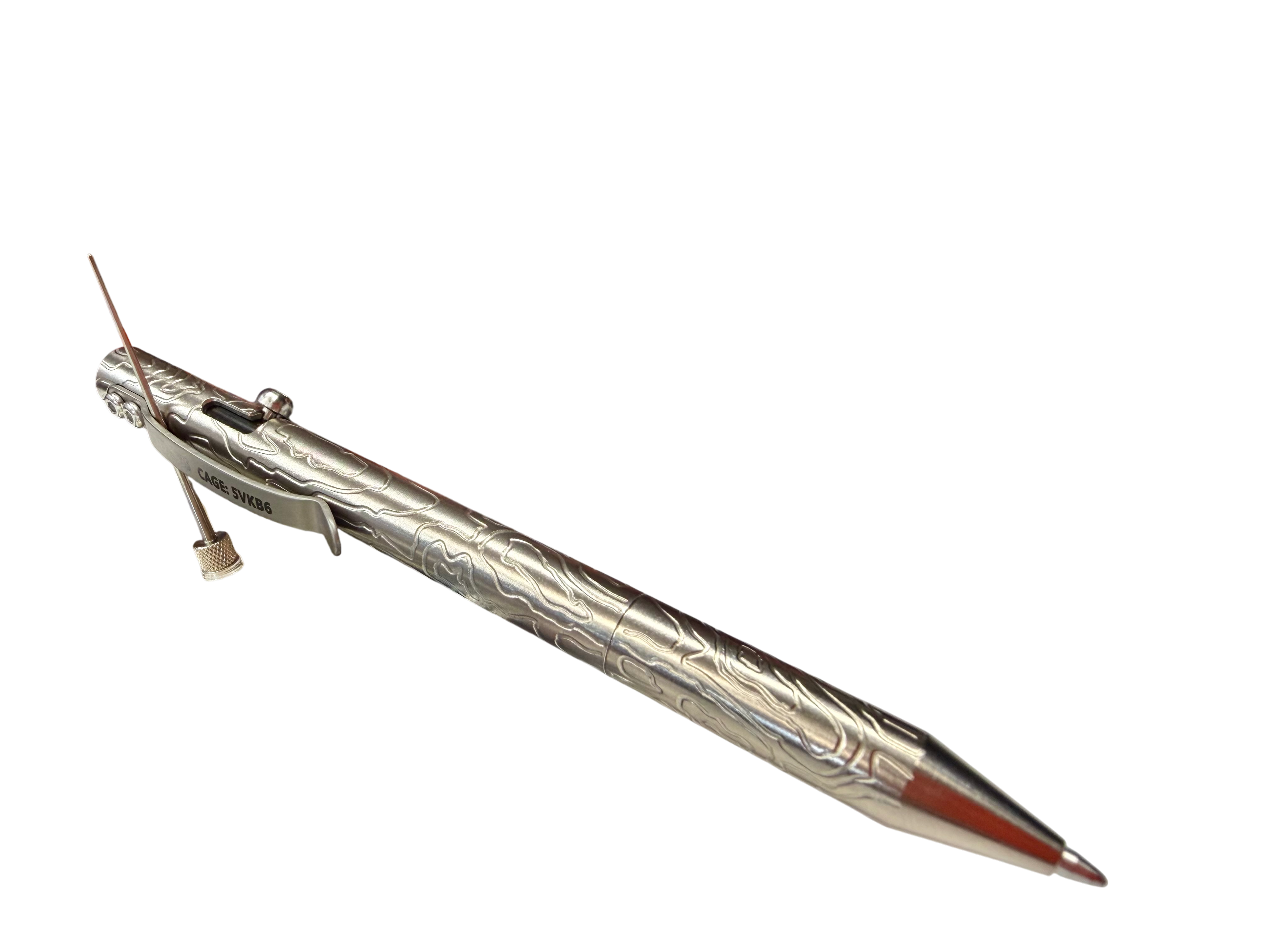 MaxMadCo Design - Titanium - Bolt Action Pen - GEN 3 🔥 New! 🔥