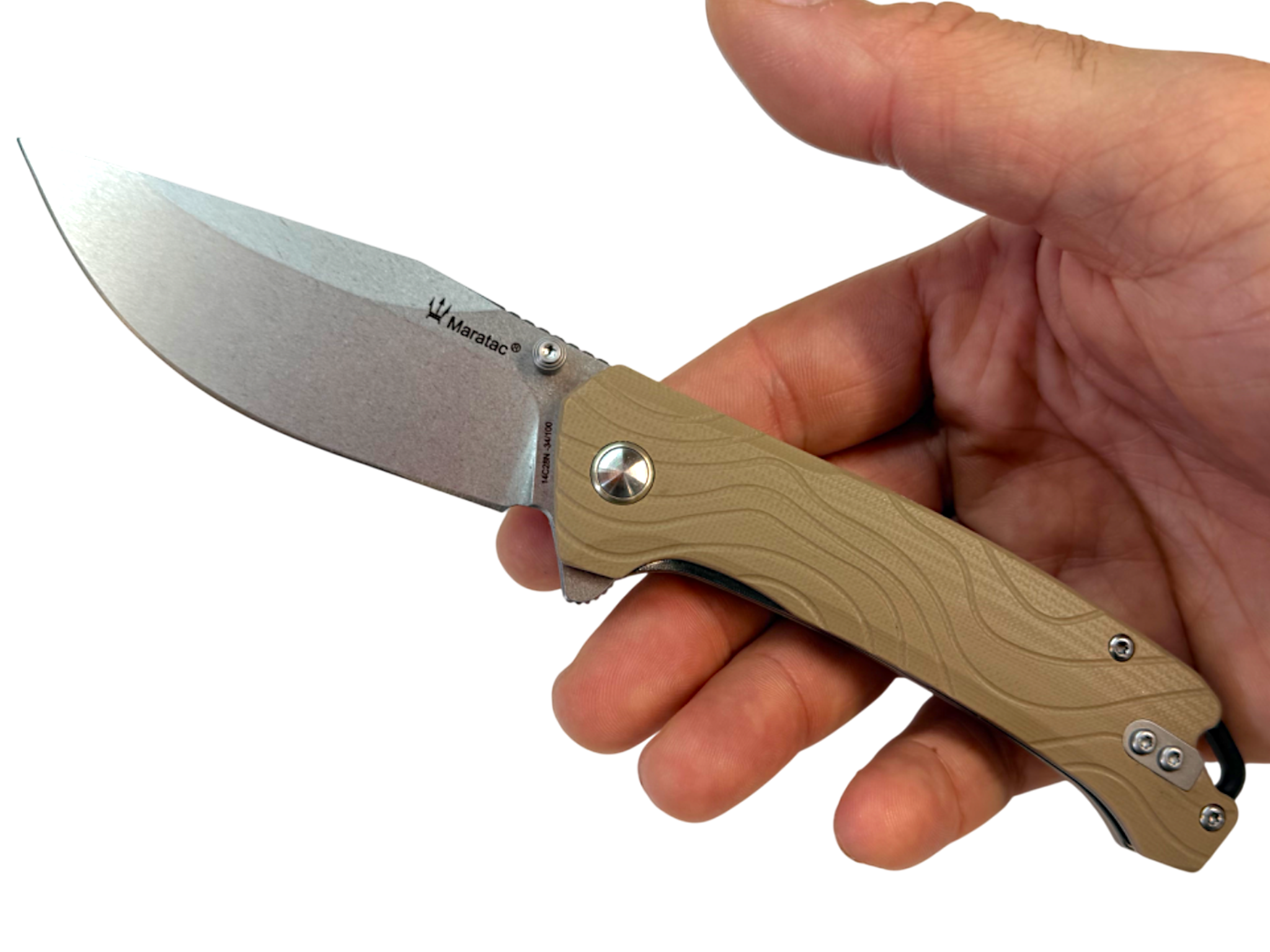 Limited Edition - Topo-Trekker Peak 14C28N Knife - Maratac® ( Only Made 100 Each! )