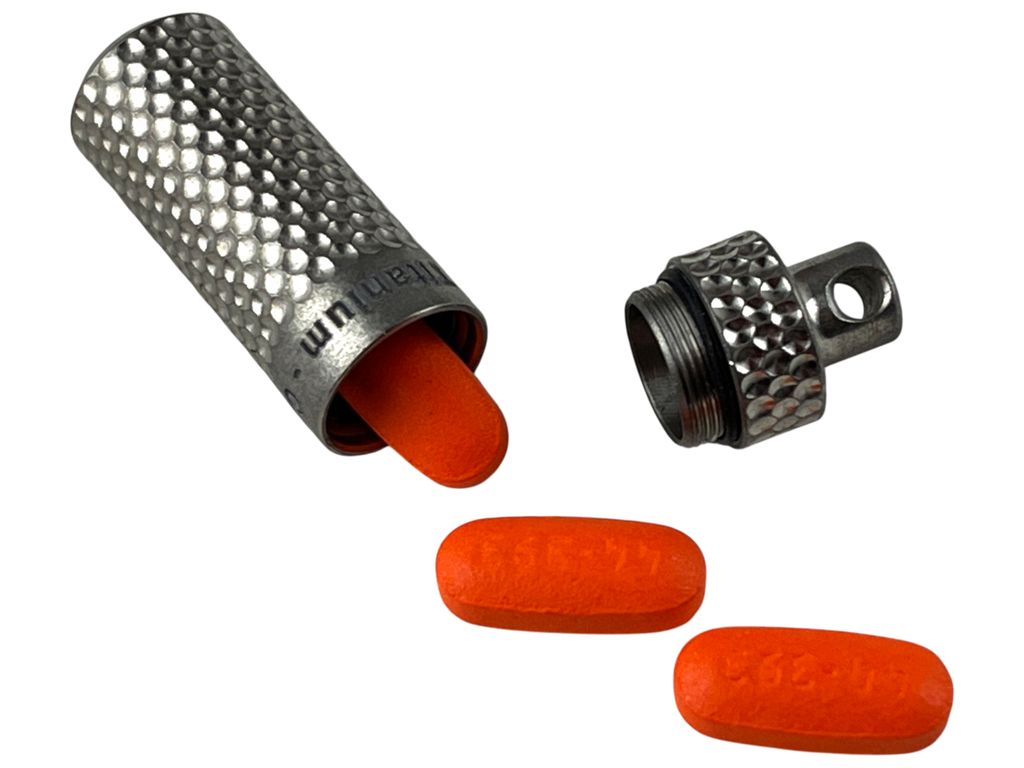 Piccolo Titanium Dimpled Capsule – CountyComm