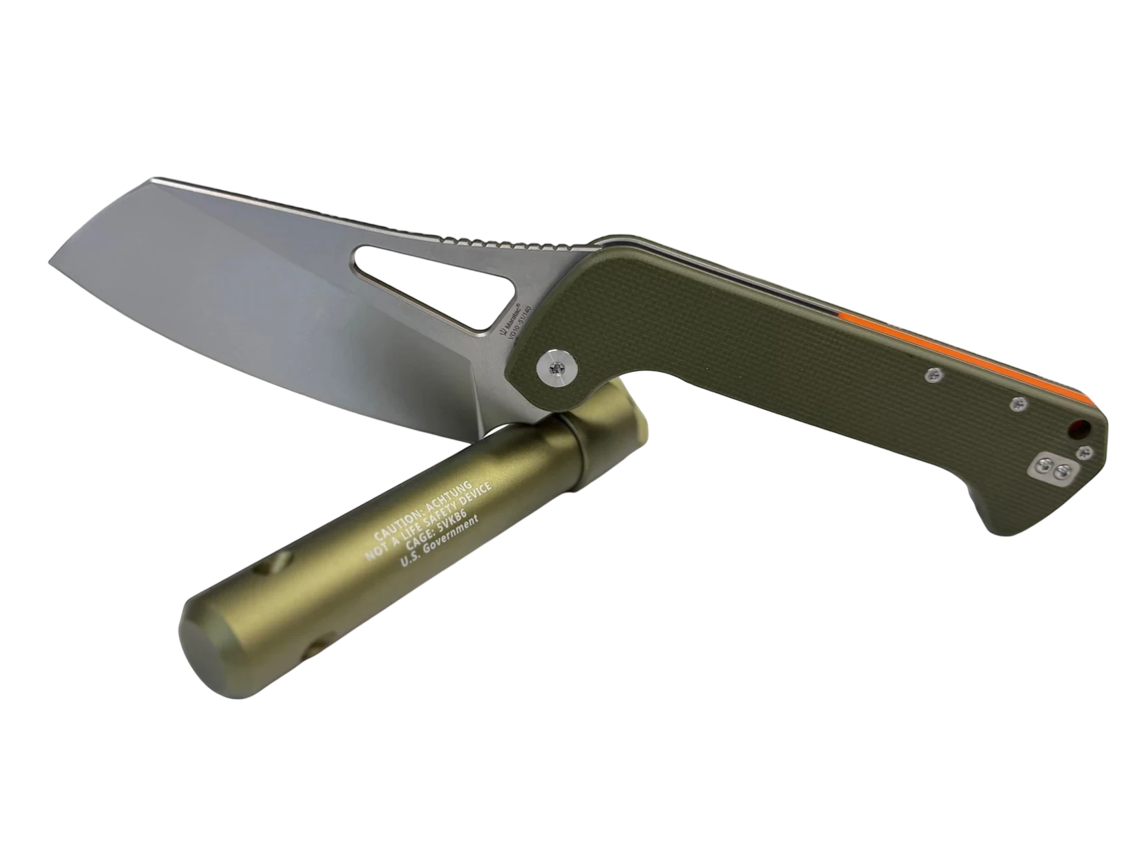 アルトマイル　vmc プレイマット The MEG ( Megalith ) - Tactical Folding Kitchen VG10 Knife by