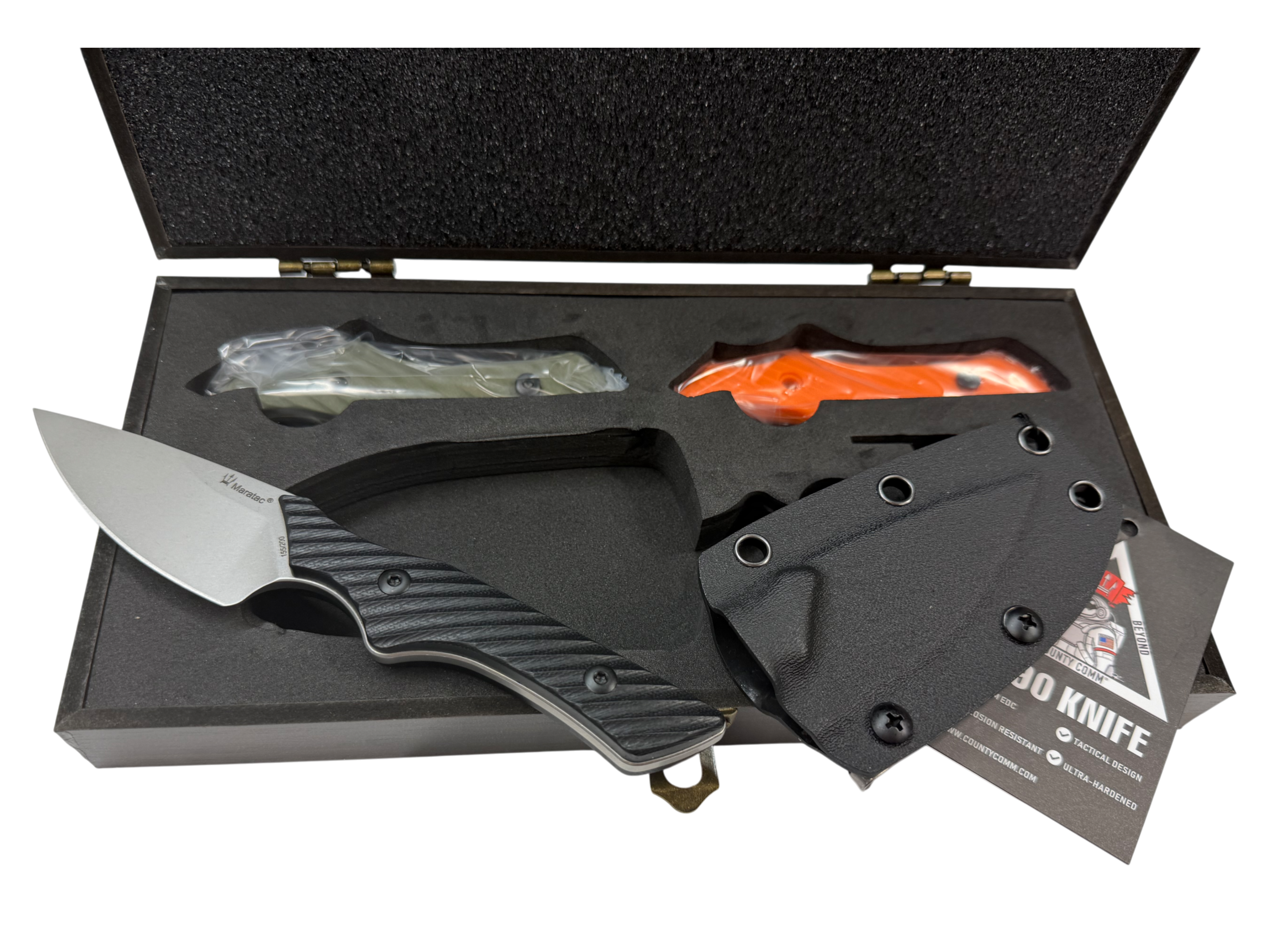 The Modularis - M390 - Fixed Blade Knife Set - Maratac® 🚨 Coming Soon! 🚨