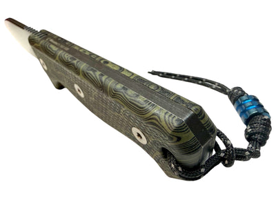 ERGO R4A PRO - Ready 4 Action - Fixed Blade Knife ( OD Green Labyrinth G10 ) 🔥 New 🔥