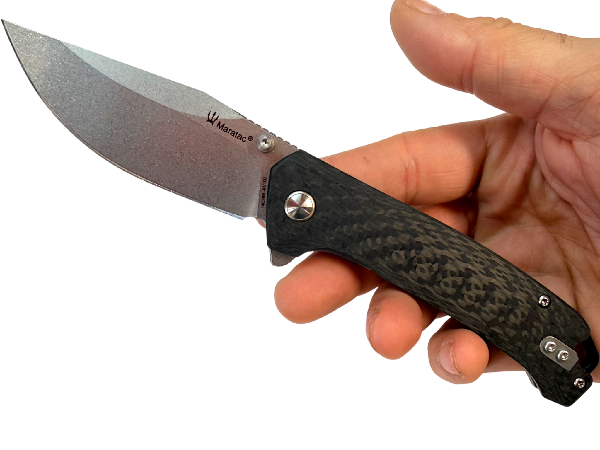 Limited Edition - Topo-Trekker Peak 14C28N Knife - Maratac® ( Only Made 100 Each! )