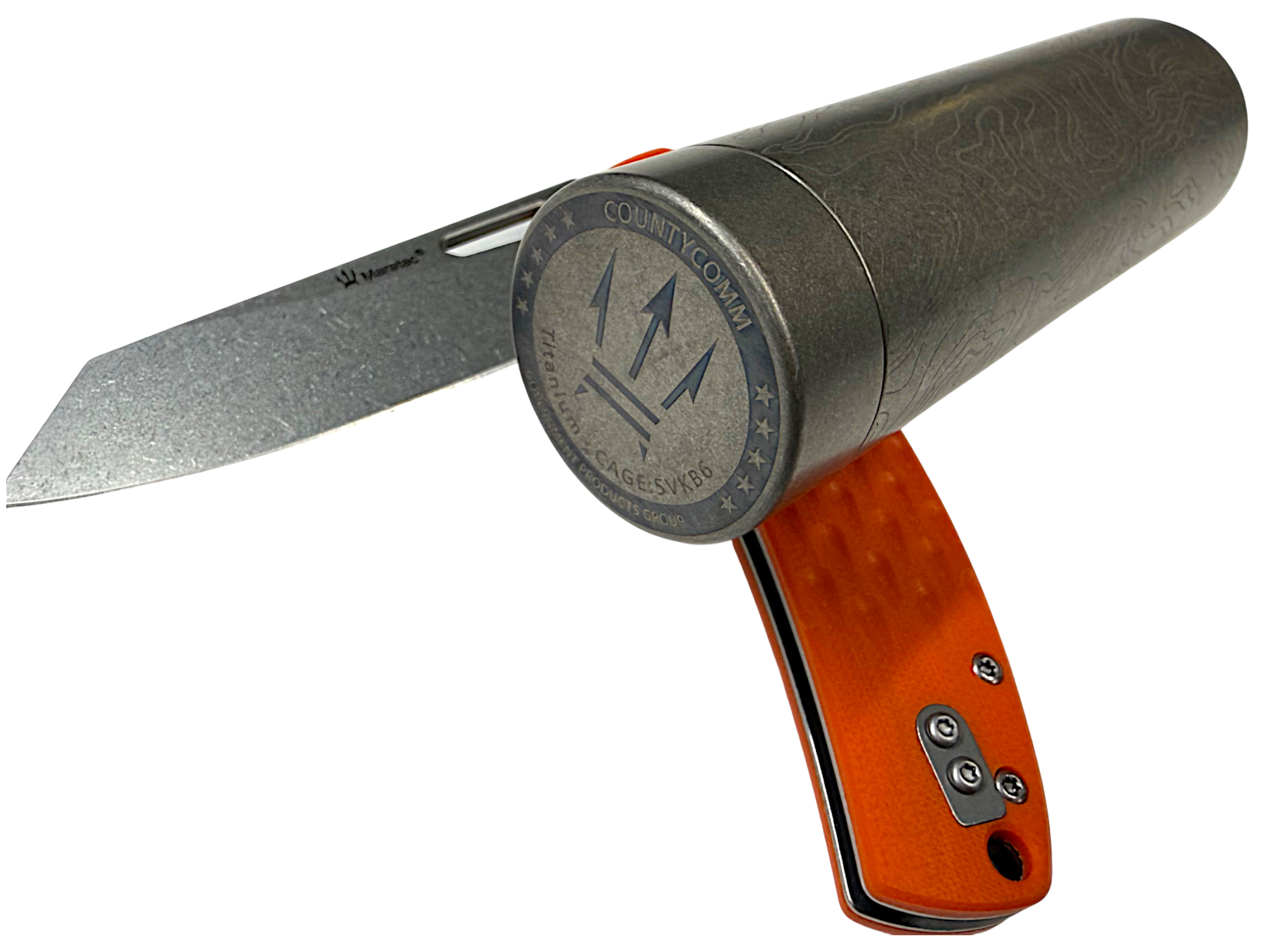 Oversized Pocket Glovebox - Titanium Topo EDC Capsule by Maratac® 🔥 More Coming Soon!