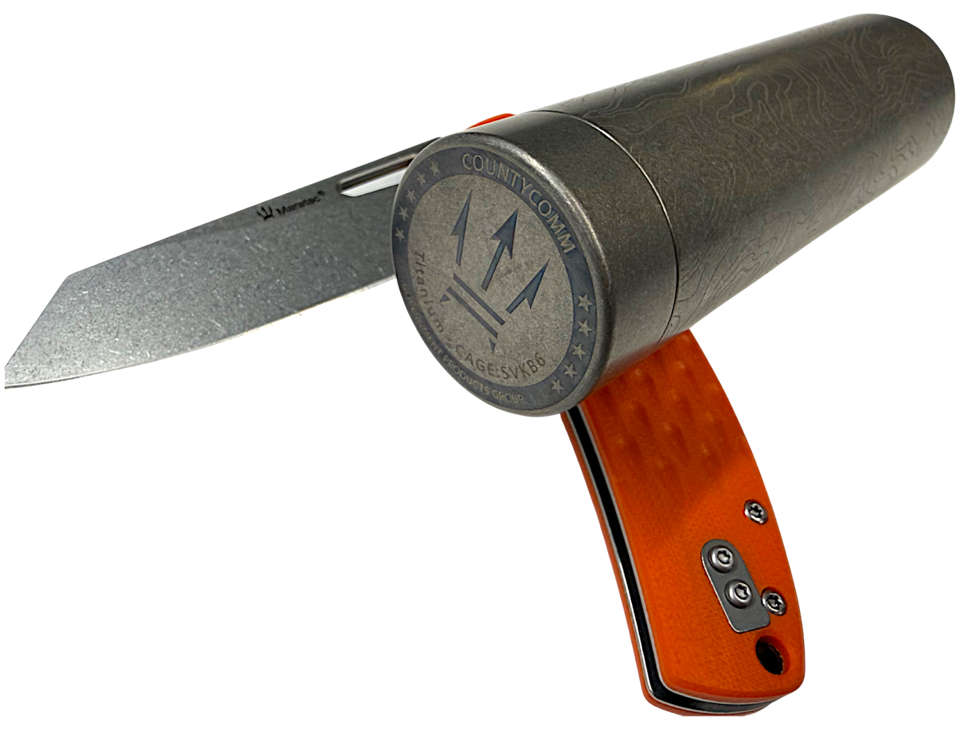 Oversized Pocket Glovebox - Titanium Topo EDC Capsule by Maratac® 🔥 More Coming Soon!