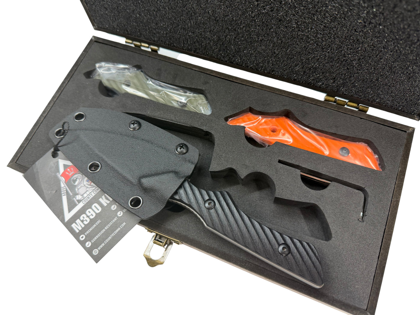 Modularis M390 Fixed Blade Knife - Maratac® Super Steel Tactical Knife ...