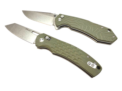 Urban Navigator - Cross Bar - Pocket Knife By Maratac® - OD Green G10 🔥 New 🔥