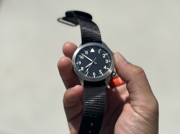Titanium Pilot Automatic Watch by Maratac®