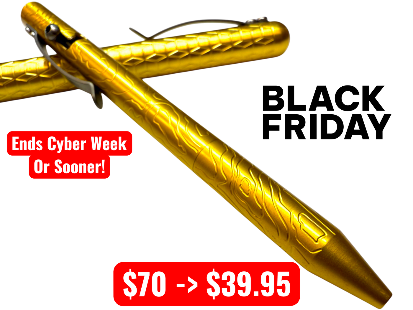 Brass - MaxMadCo Design - Bolt Action Pen - GEN 2 🔥 New! 🔥