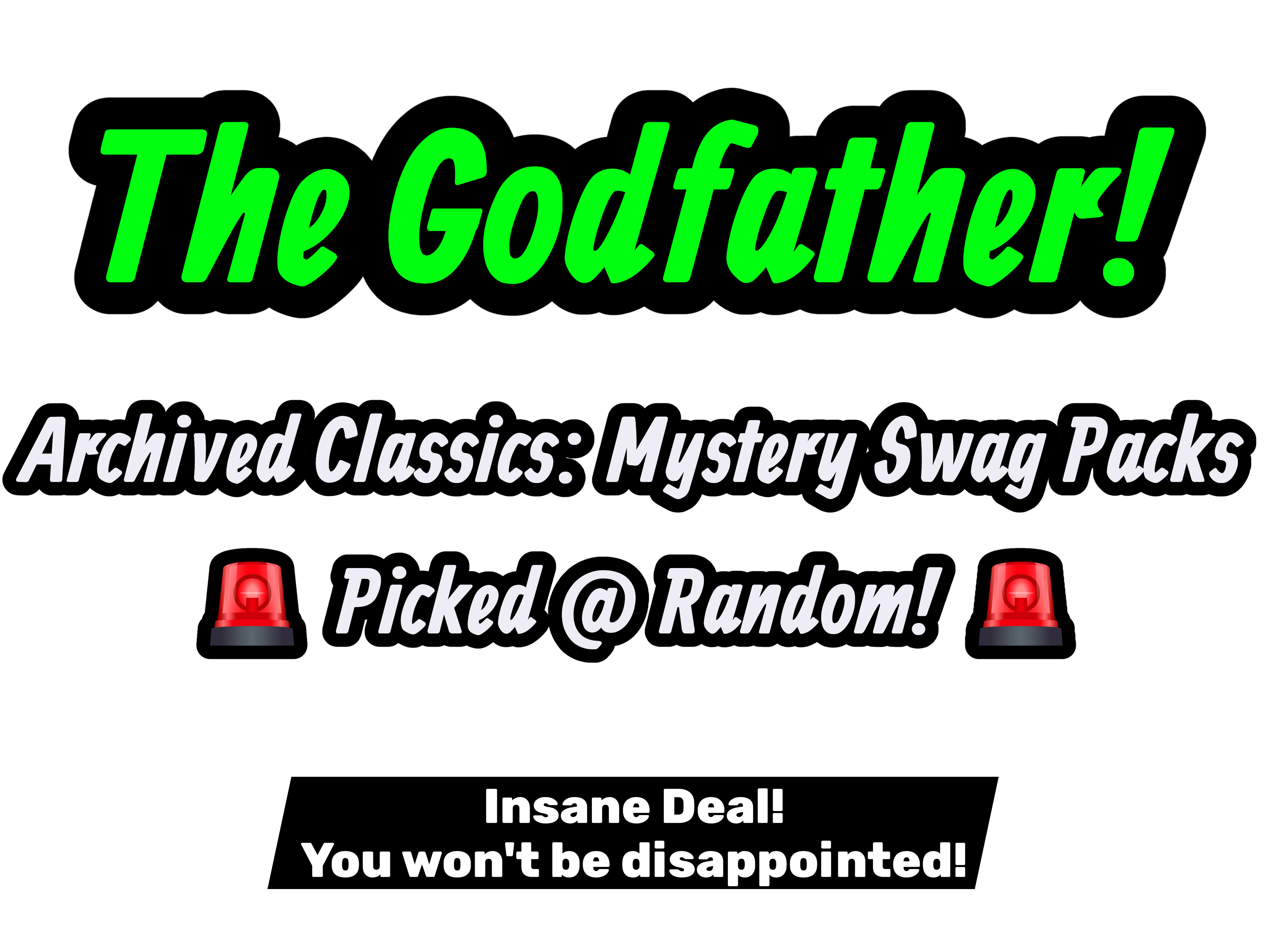 Wildcard Godfather Mystery Packs - NOS
