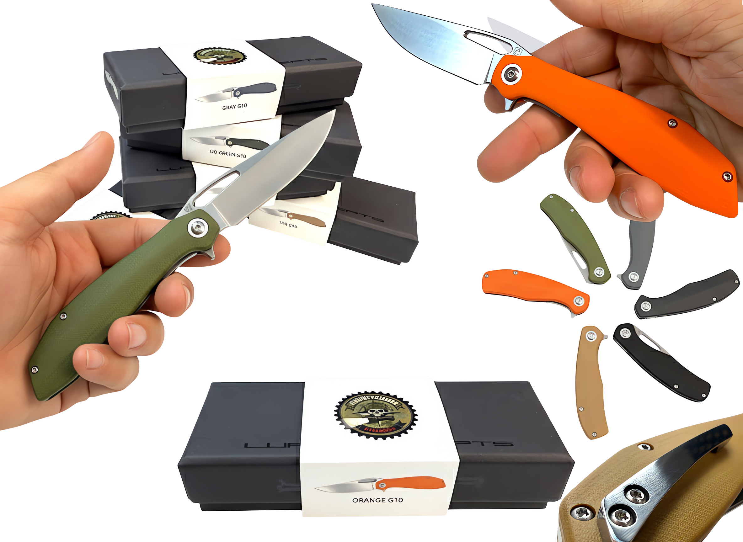 CC Exclusive - LUFT - BXTR Paragon - Folding Knife ( 5 Colors )