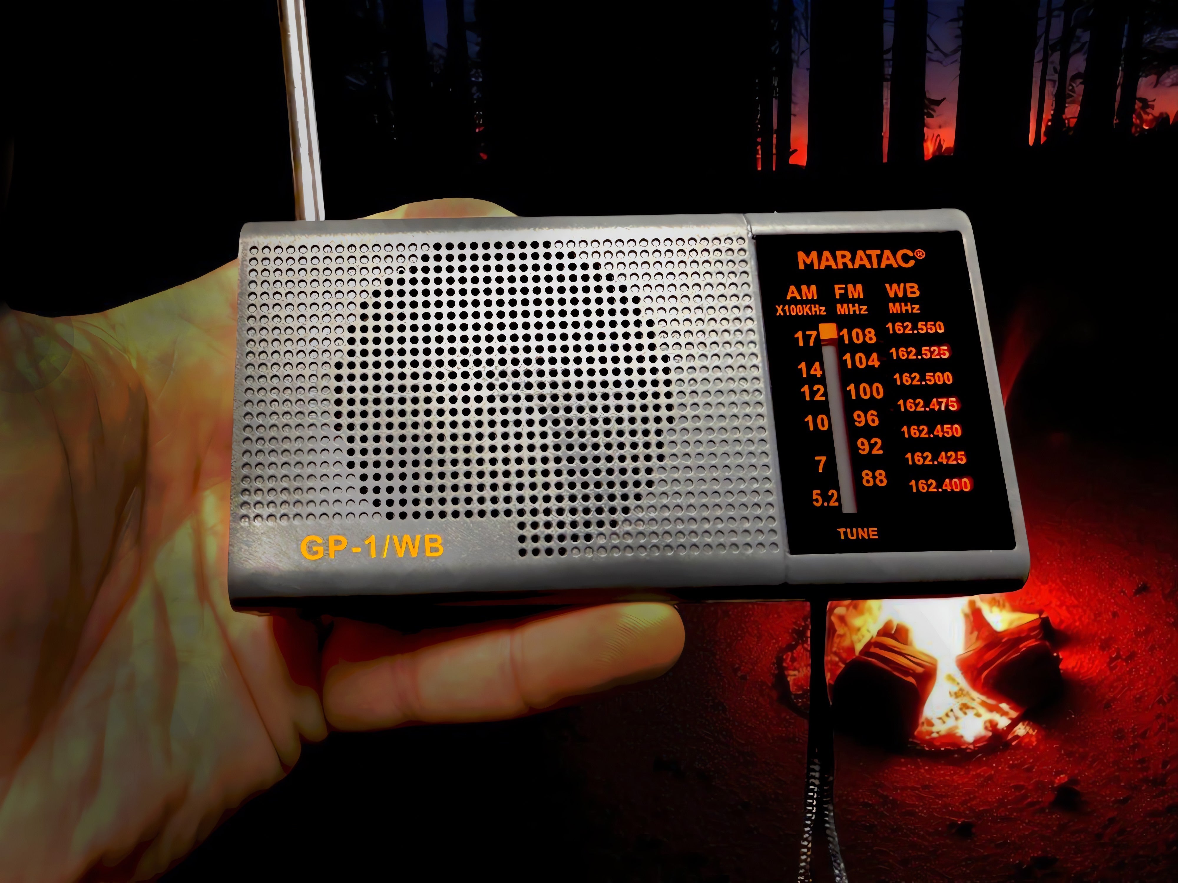 CountyComm GP-1 /WB Polycarbonate General Purpose Radio 🔥 Always Be Ready! 🔥