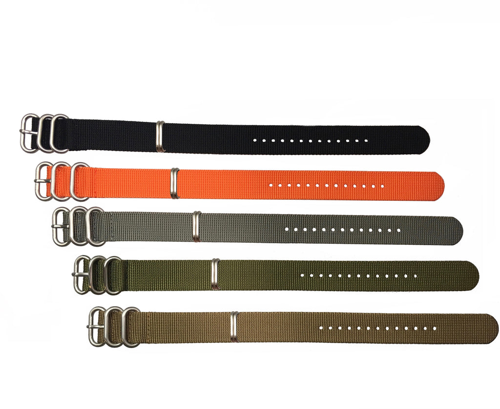 zulu pedal straps Zulu® Four Buckle Watch Straps by Maratac® – CountyComm