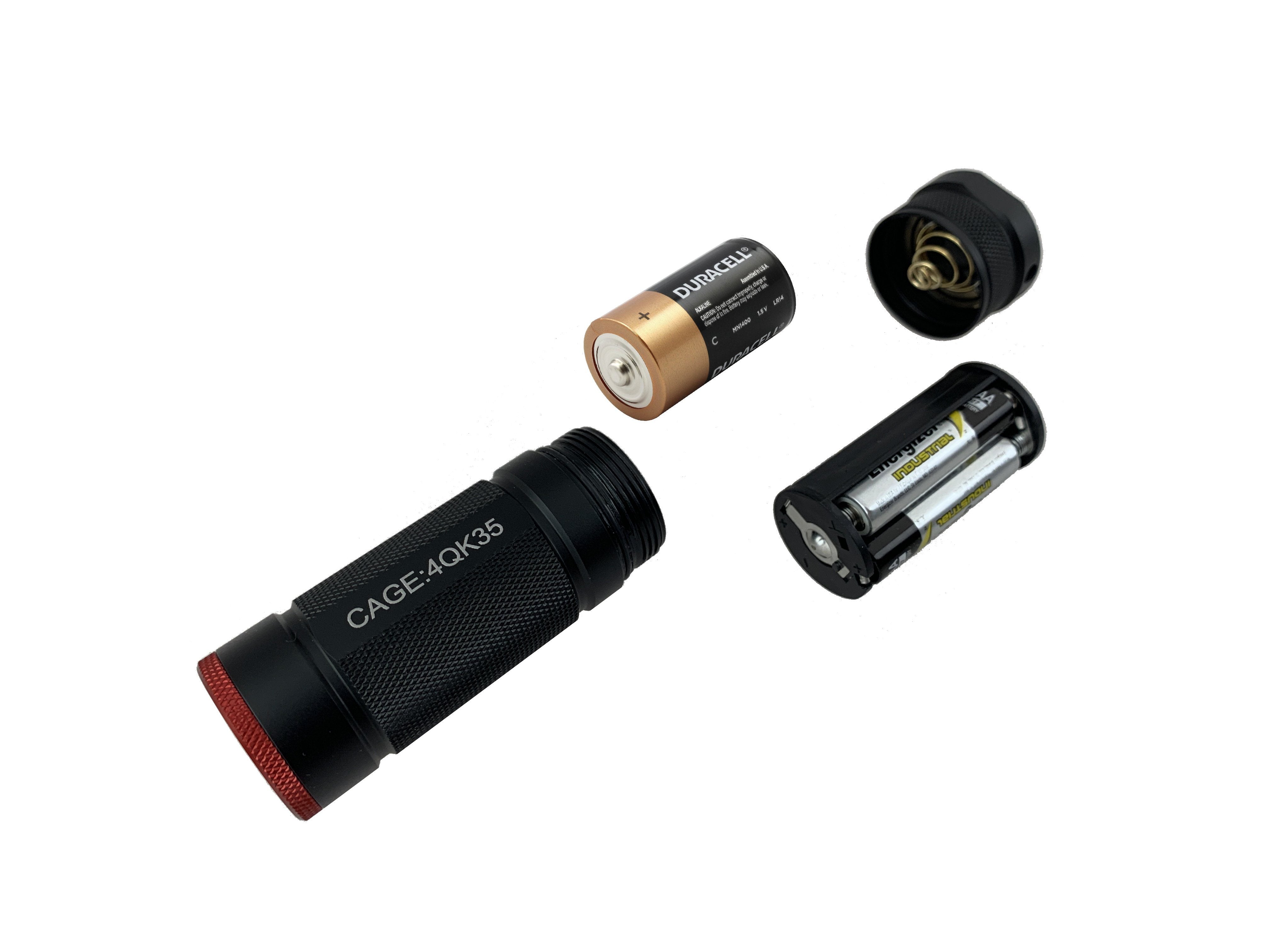 511 rechargeable flashlight battery sub-c 1C Flashlight Kit by Maratac® – CountyComm