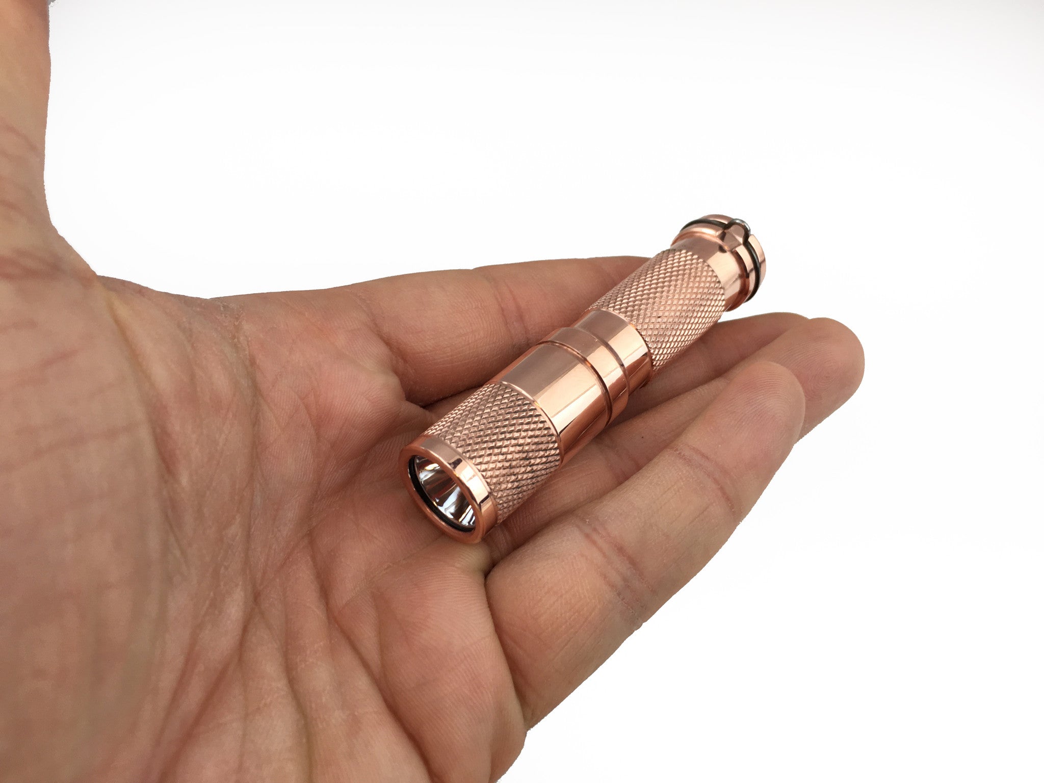 copper flashlight rechargeable AA Copper Flashlight by Maratac®