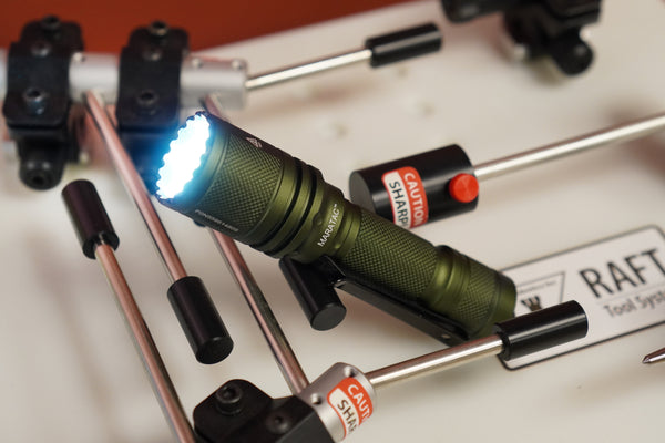 OD Green - Tactical Defender P16 Dual Switch / Acebeam® & Maratac® Colab Flashlight - CC Exclusive!