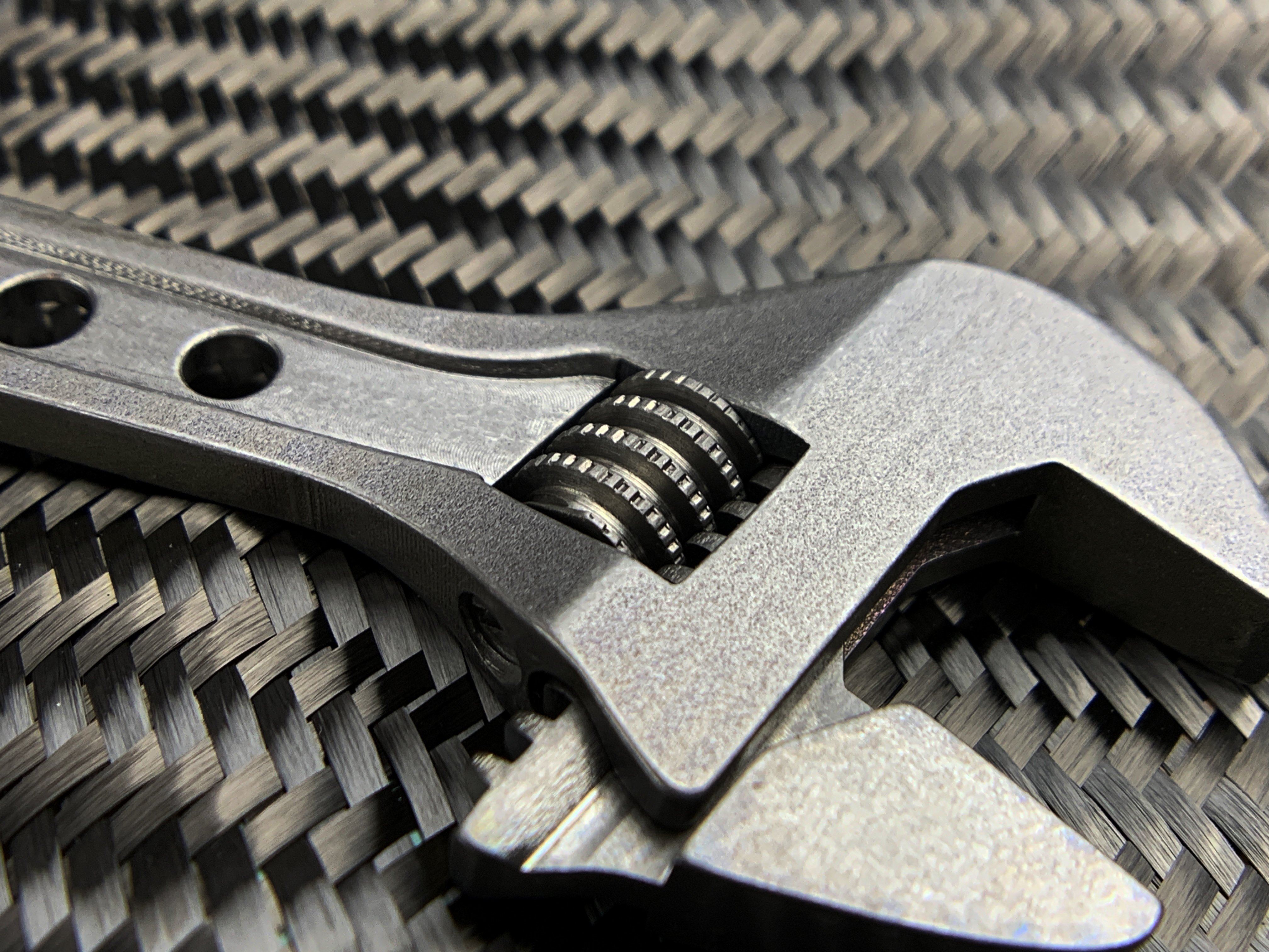 Nerrad Tools 4-Inch Mini Adjustable Wrench - For Tight Spaces, Drain Valves, Boilers