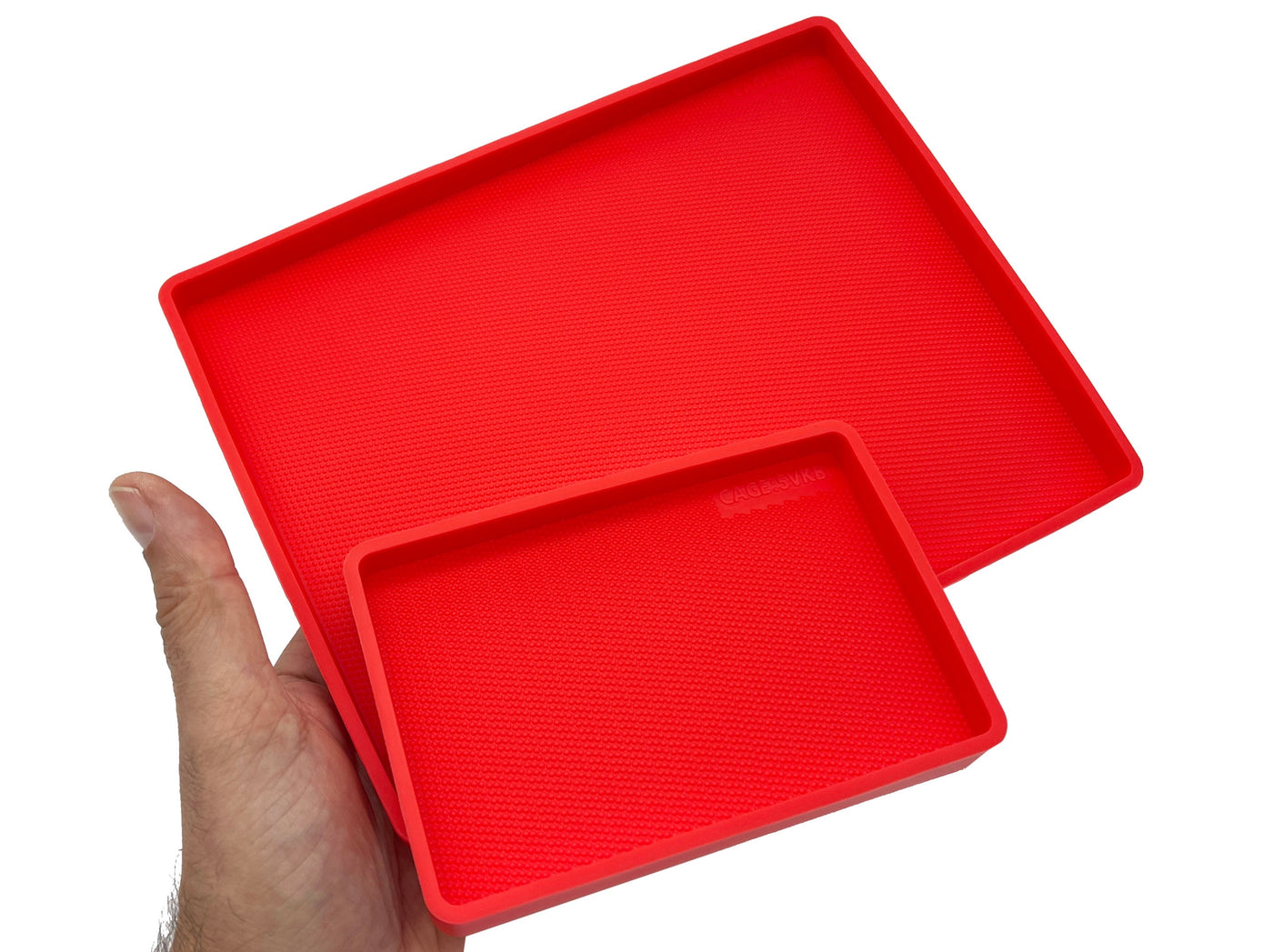 Fire Engine Red Armorer Parts Tray - Non Slip - Limited Edition!