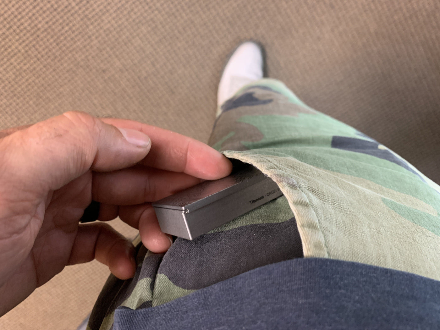 Titanium Pocket Strong Box With Loop - Gen 2 - CountyComm