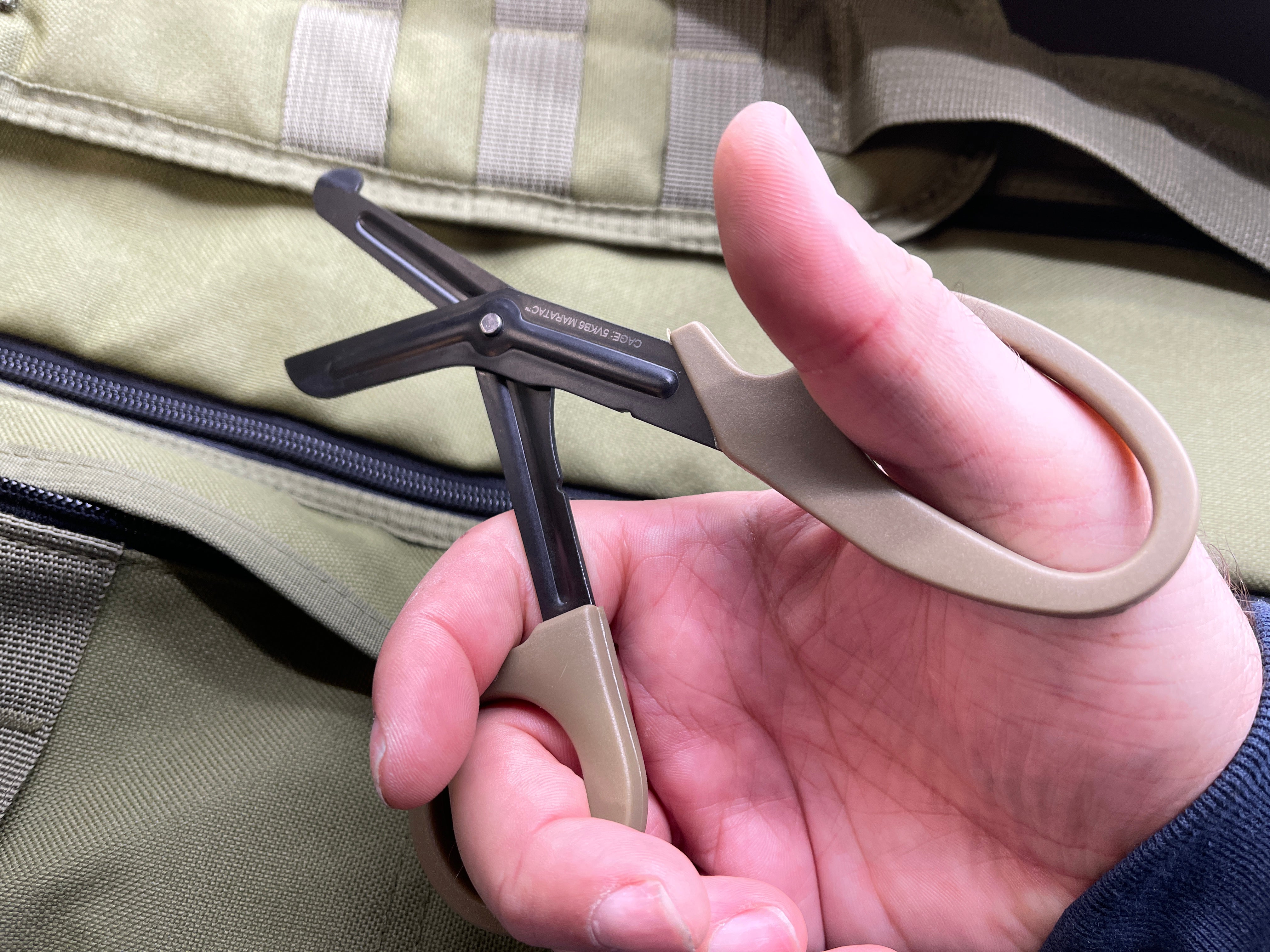 BrigadeQM Tactical Folding Scissors