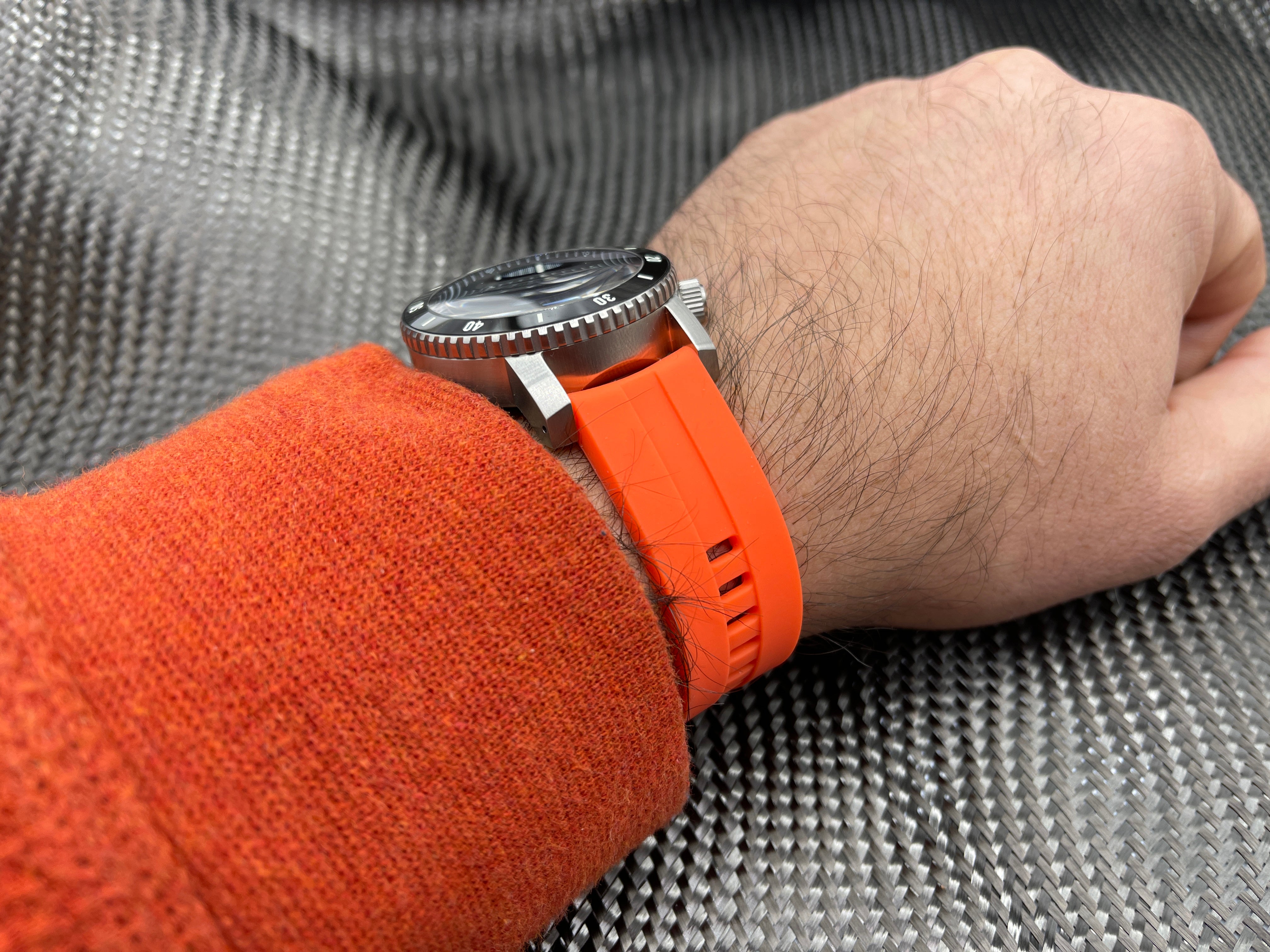 Silicone Zulu® Two Piece Watch Bands by Maratac® – CountyComm