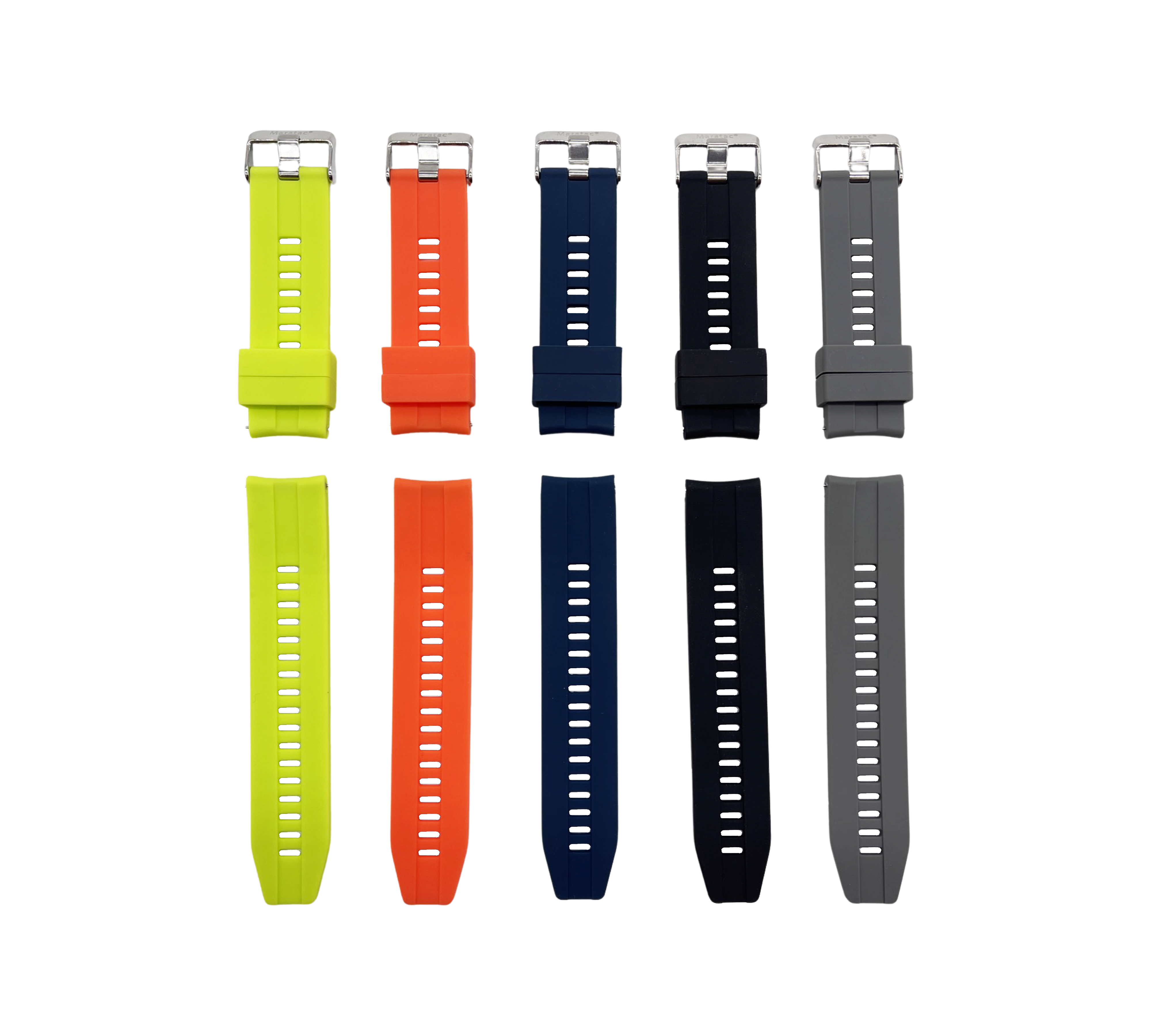 Silicone Zulu Two Piece Watch Bands by Maratac CountyComm