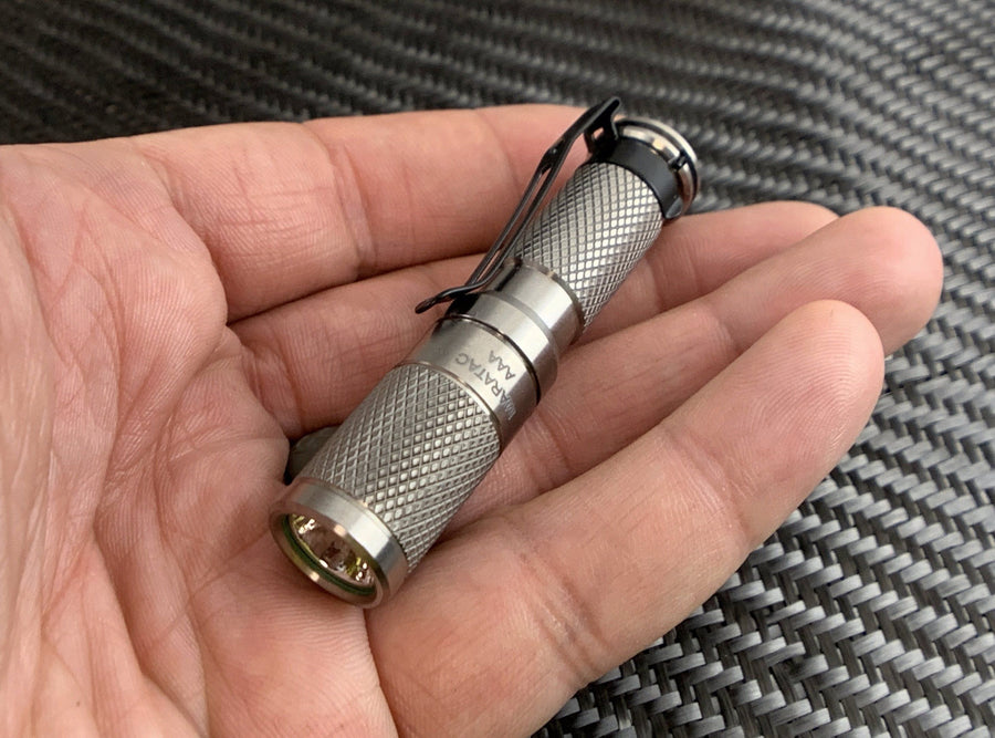 Titanium AAA Flashlight by Maratac ™ REV 5 - CountyComm