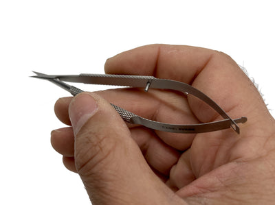Micro Ultra Fine Self Opening Scissor- Stainless Steel