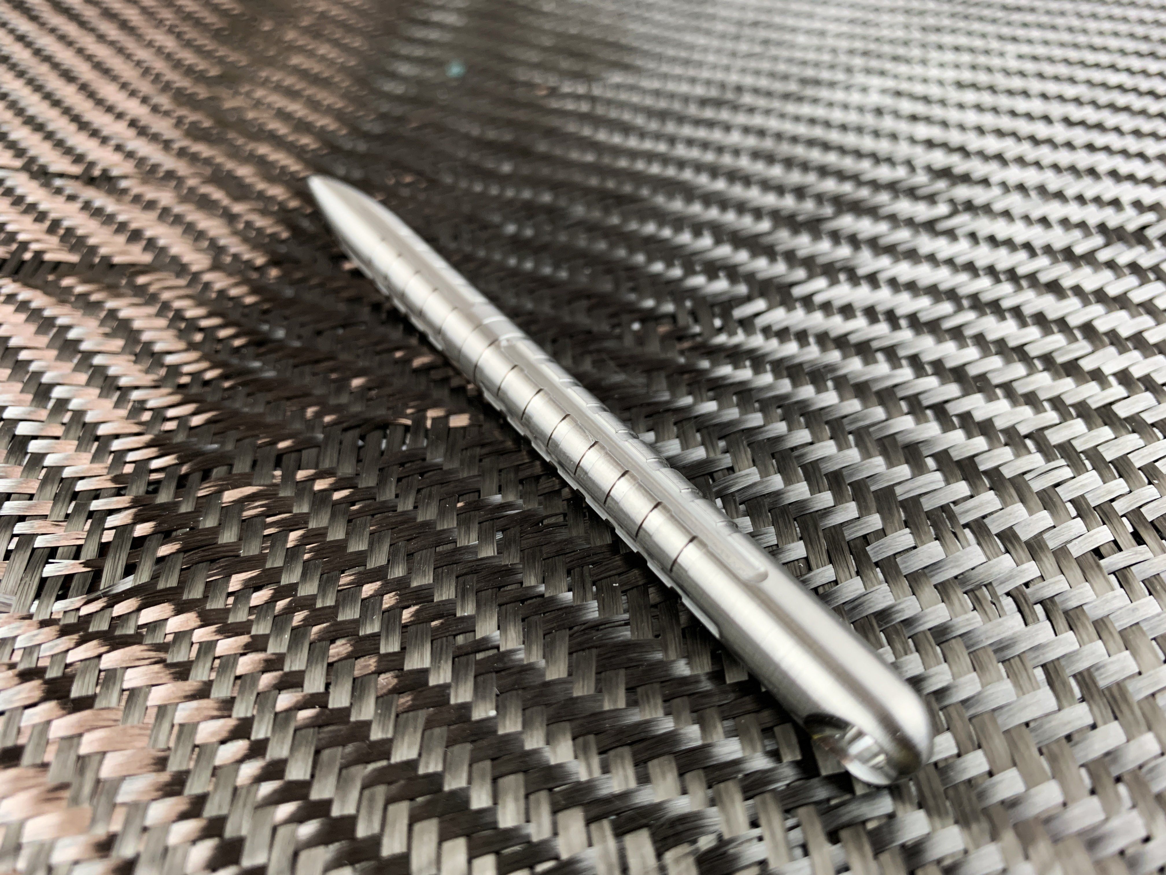 Titanium EDC Pendulum Pen + Covert Delrin Slide Case ( CC Custom ) - CountyComm