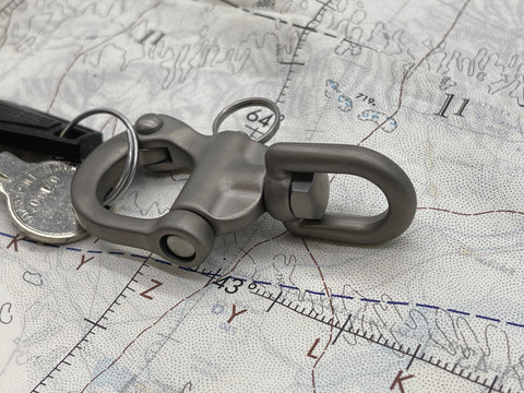 Titanium Quick Release Snap Shackle | CountyComm