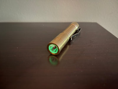 ReyLight Brass AAA/10440 Kit + Battery + Smart Charger