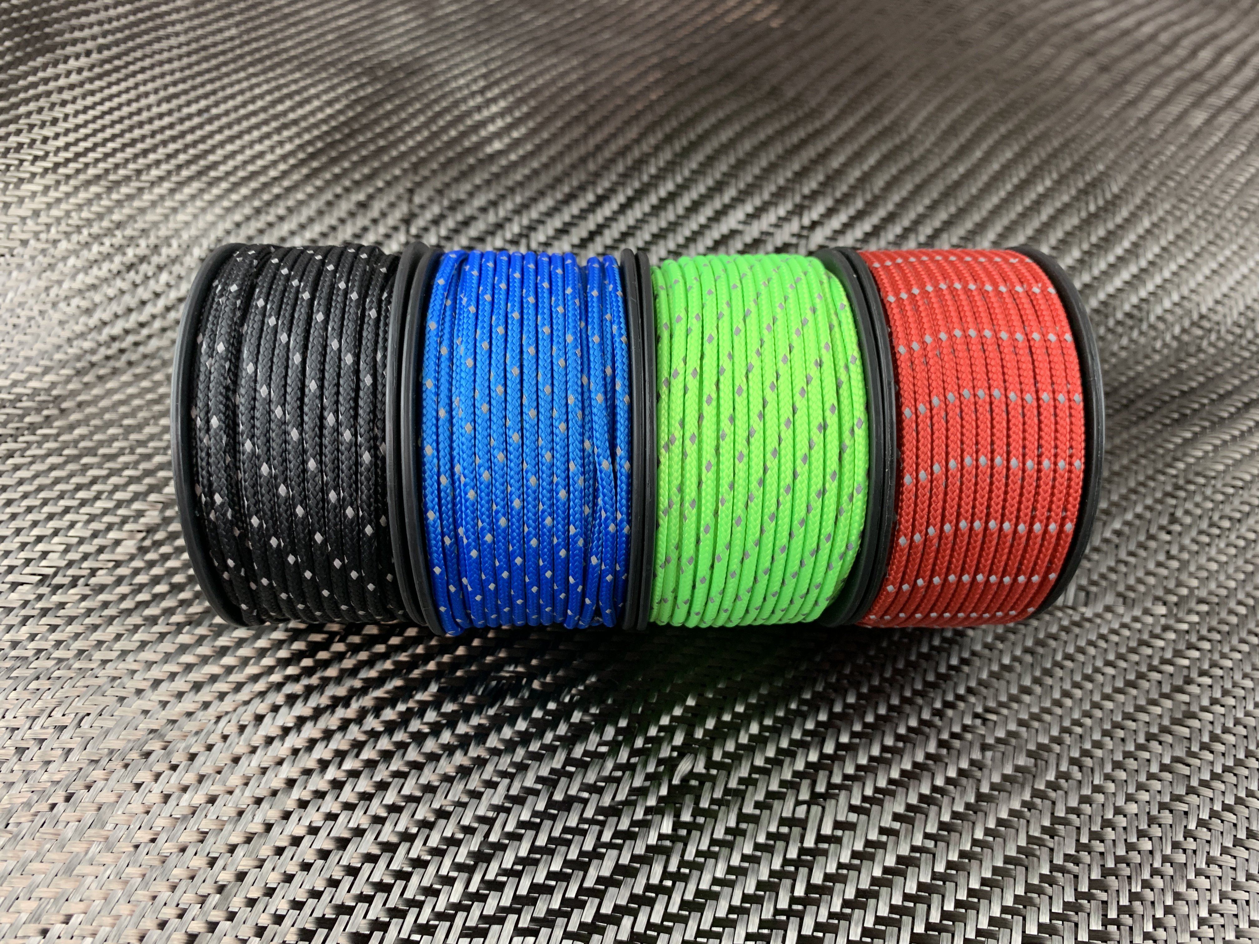 Micro Reflective Cord 65ft /200lb Test - CountyComm