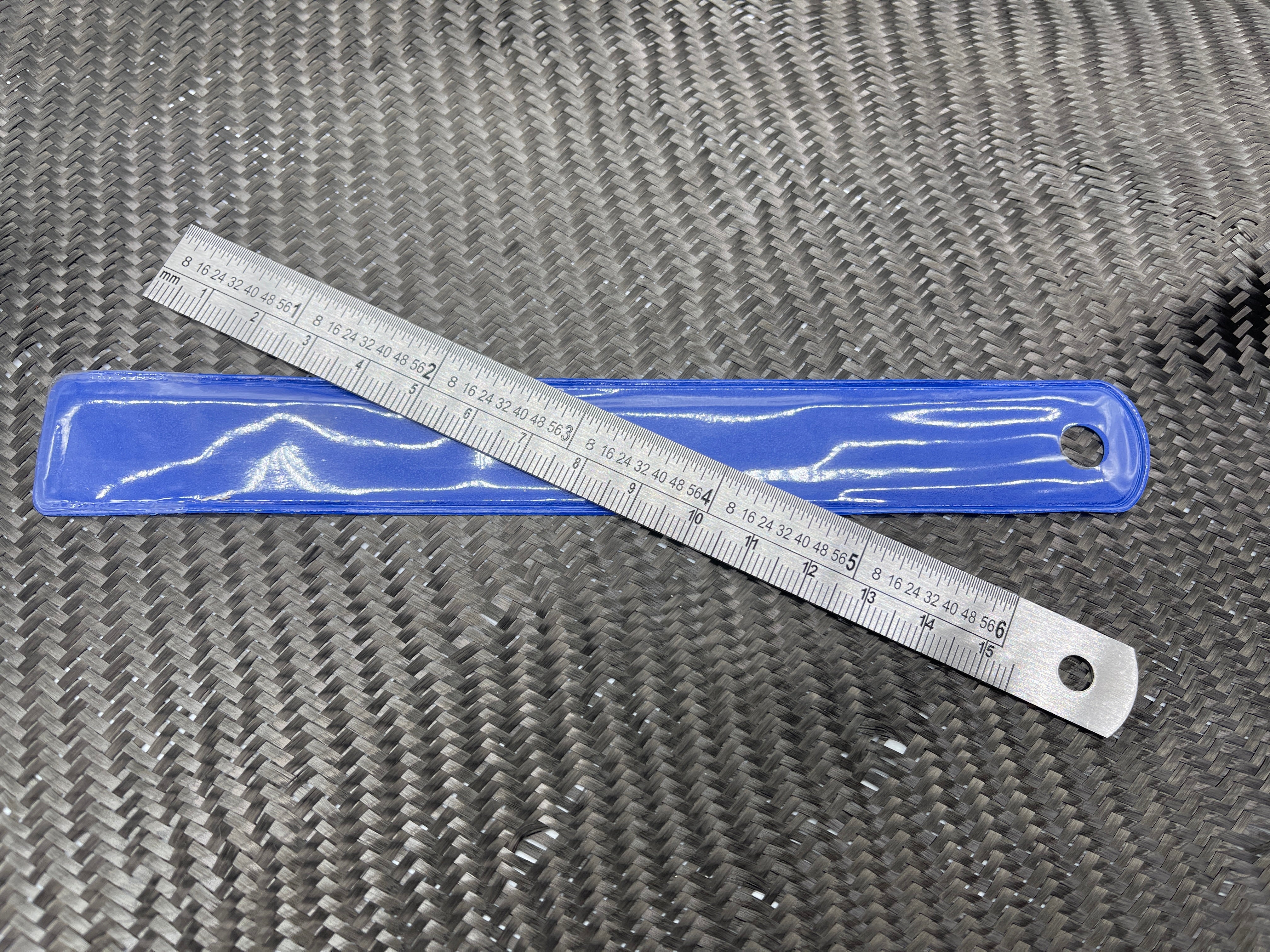 6 / 15cm Stainless Steel Ruler