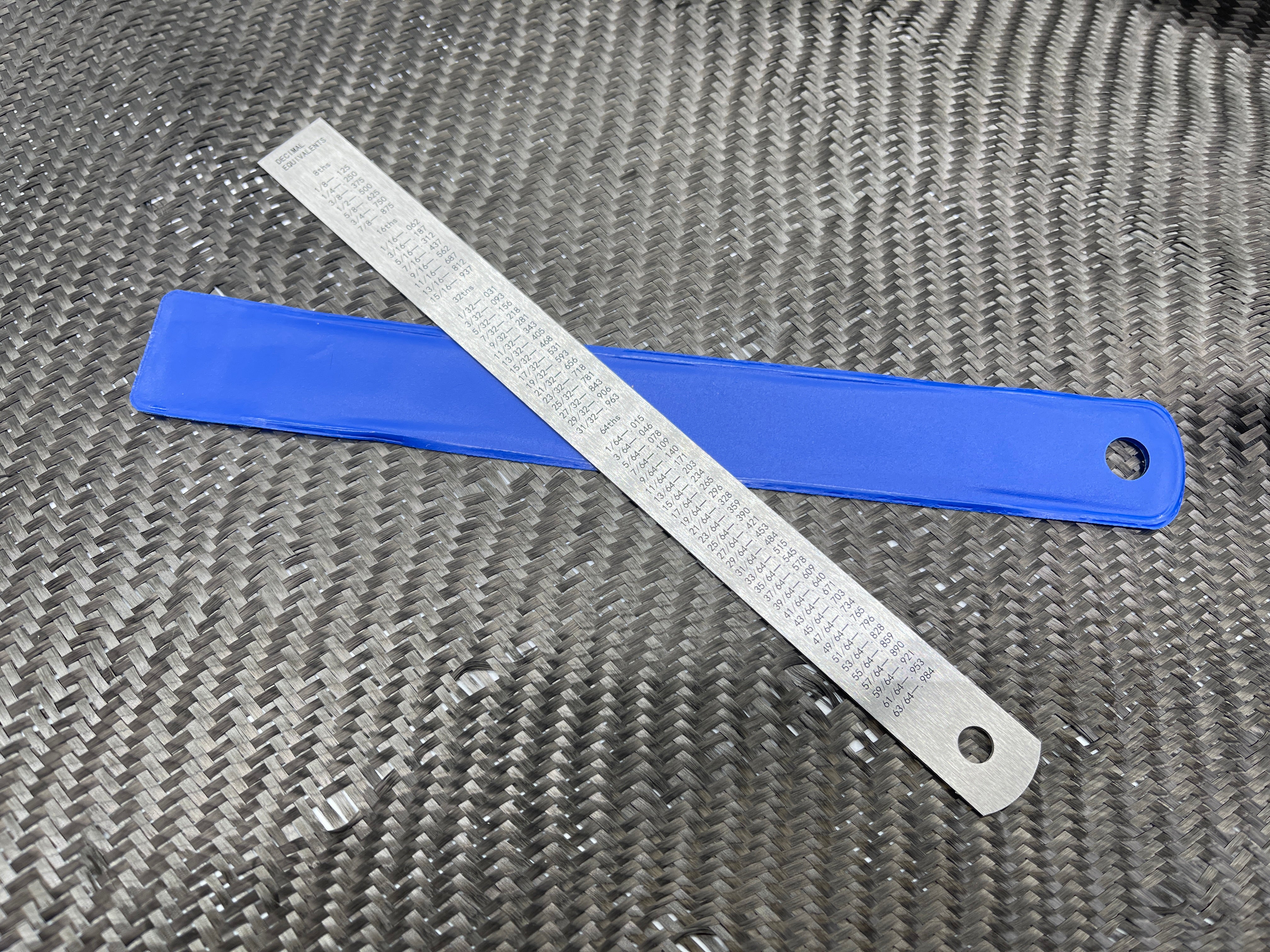 Flexible Stainless Steel Ruler 6 in X 0.5 in, Graduate in Fractional  Inches, and mm, by Miltex - Delasco