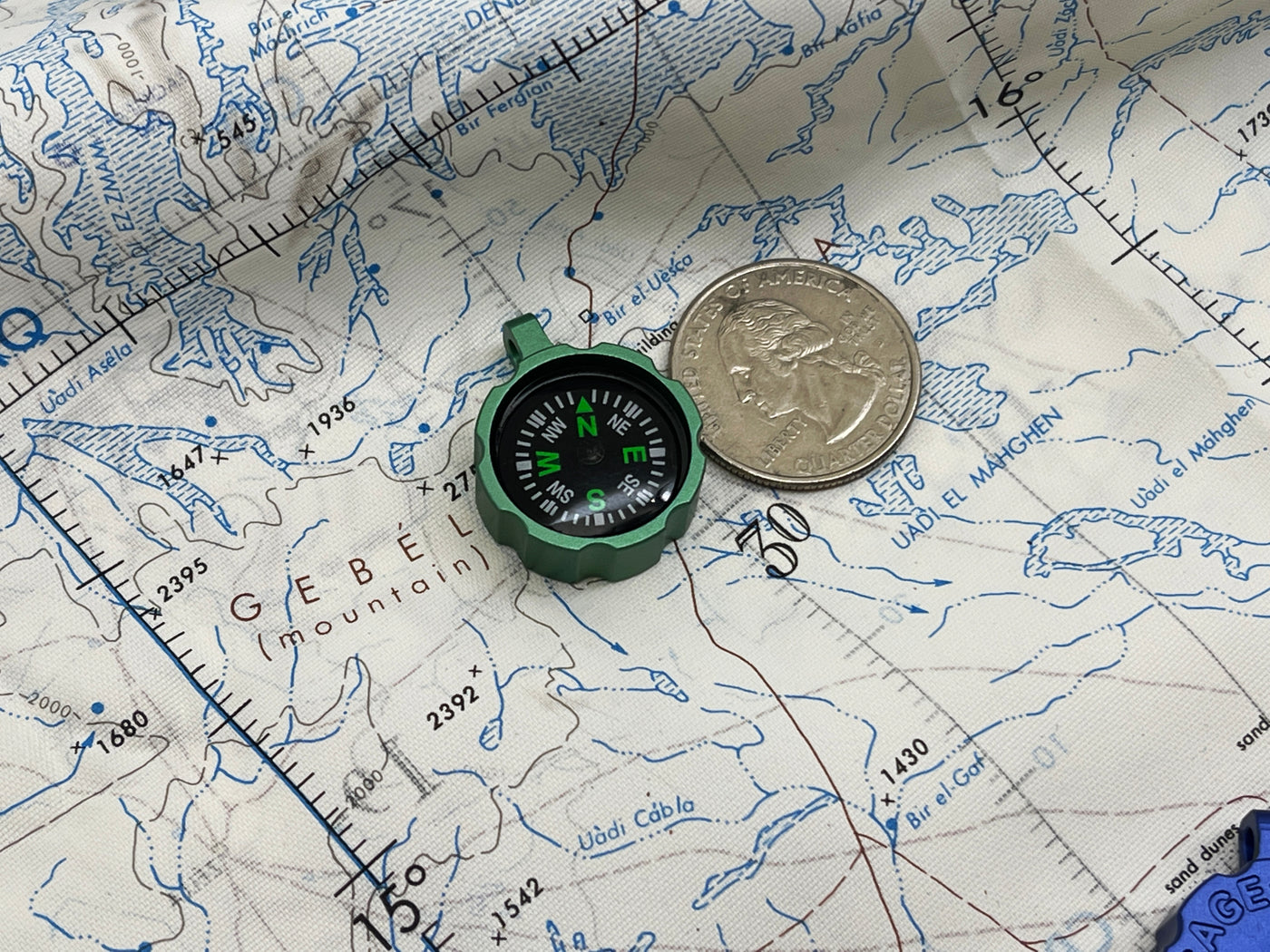 Rugged Anodized Companion Compass ~ Gen 2