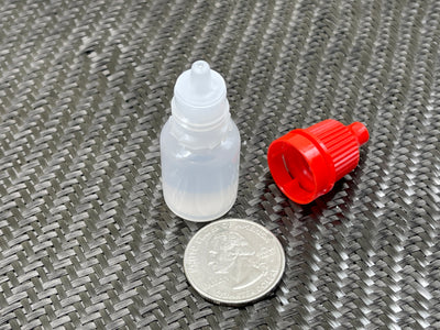 5ml PPE Squeeze Liquid Dropper Bottles ( 5 Pack )