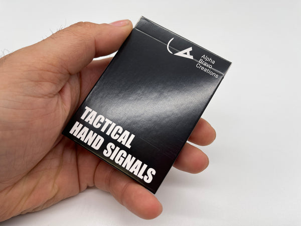 Tactical Hand Signals Cards