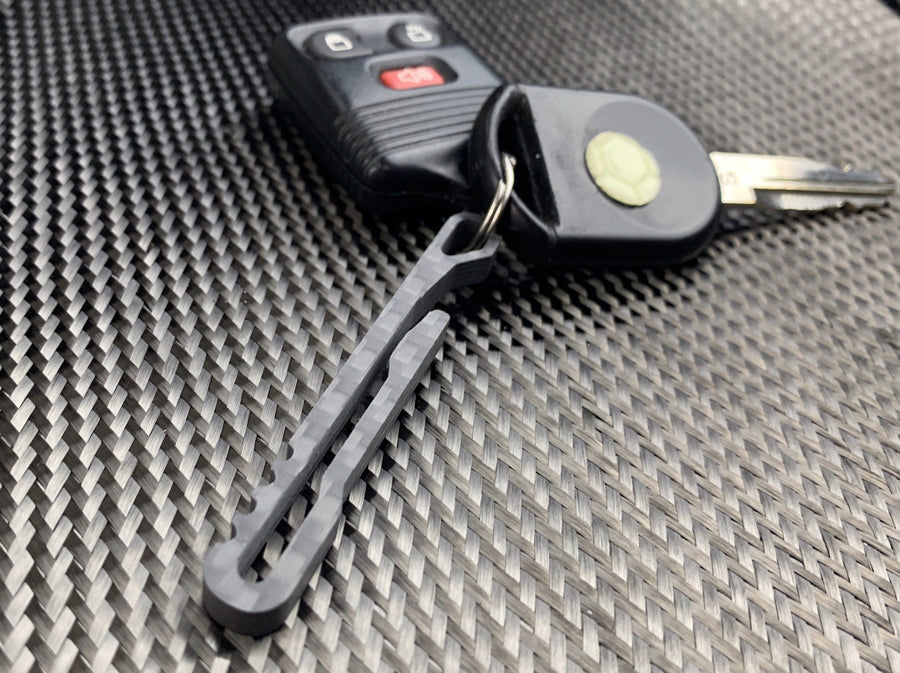 Carbon Fiber Key Amigo Key Clip - CountyComm