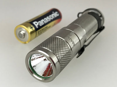 AA Titanium Flashlight by Maratac REV 4 - CountyComm