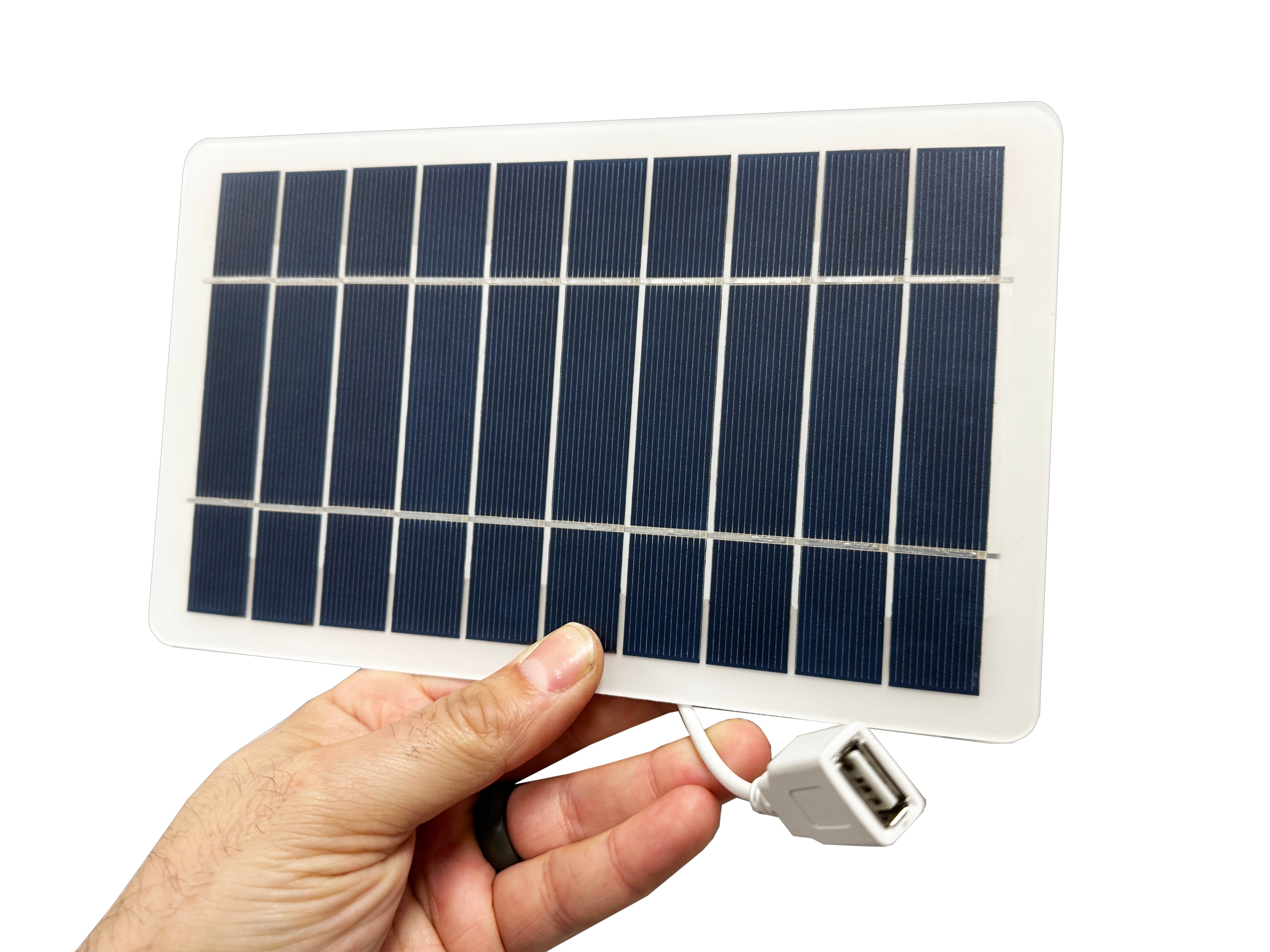 Auxiliary 5V USB Solar Panel Kit + Case – CountyComm