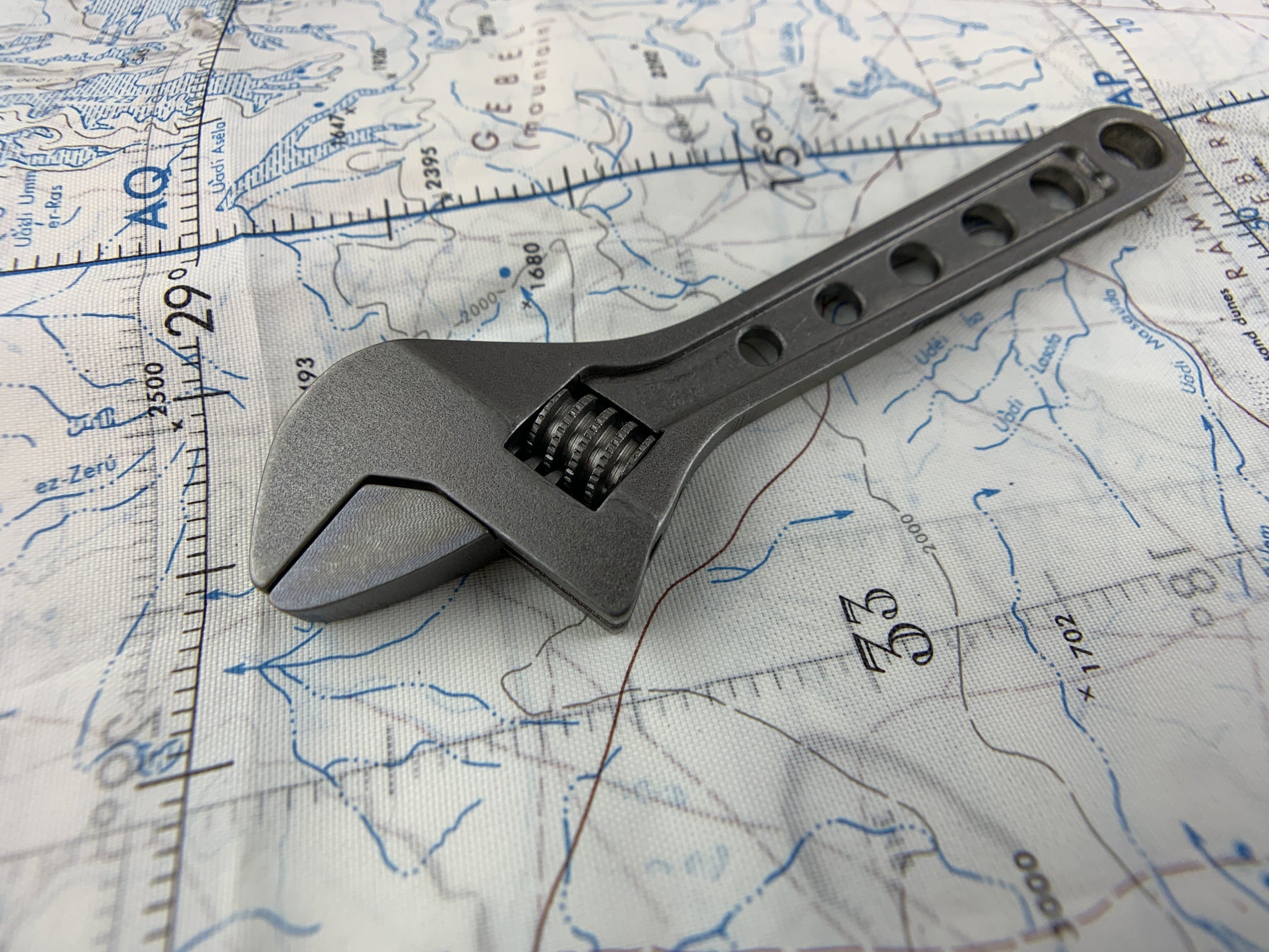 Adjustable Wrench Titanium 4 Inch ( NSN Pending )