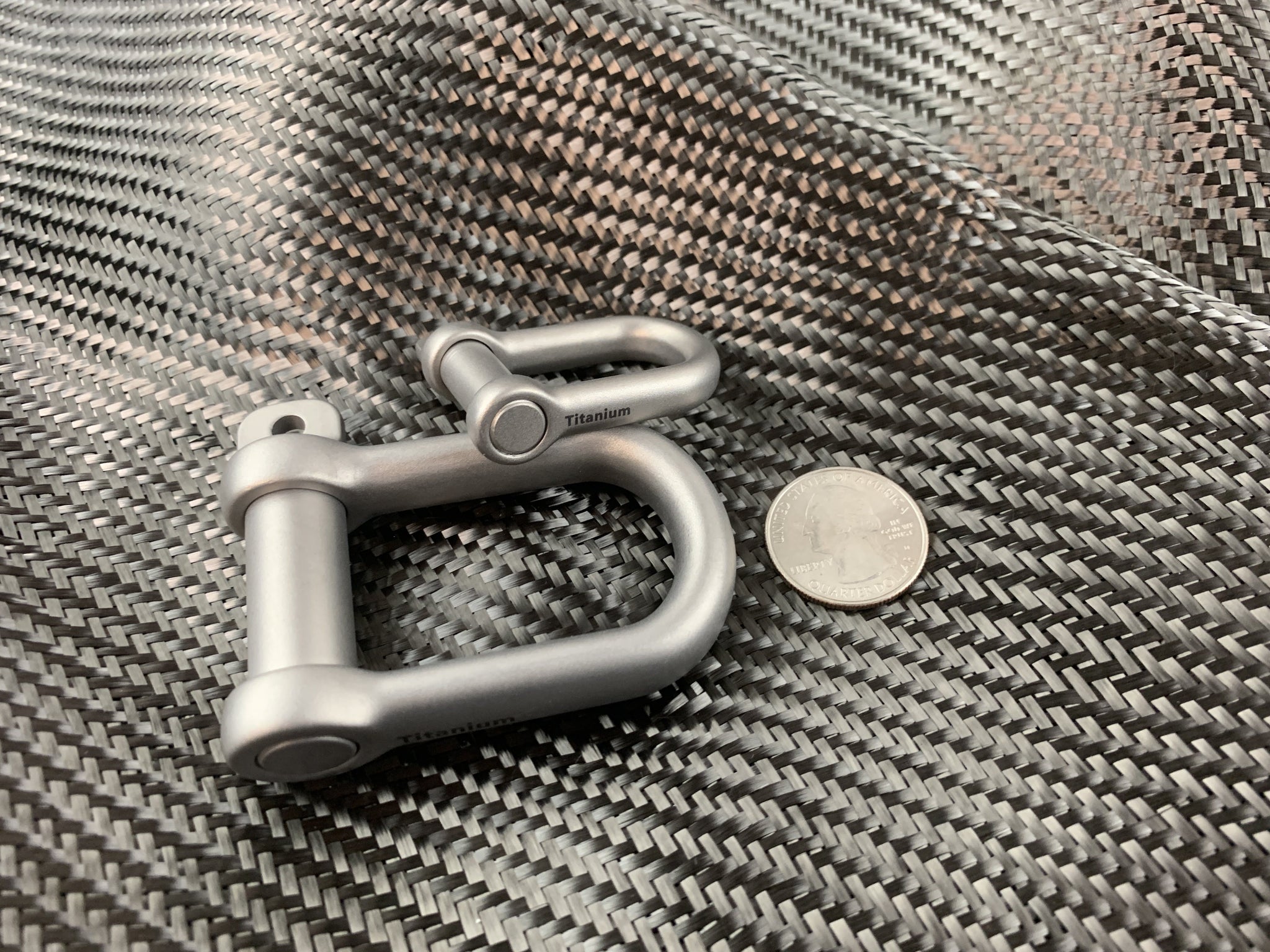 Titanium Gyve Rigging Shackle - 3 Sizes - ( Back In Stock ) – CountyComm