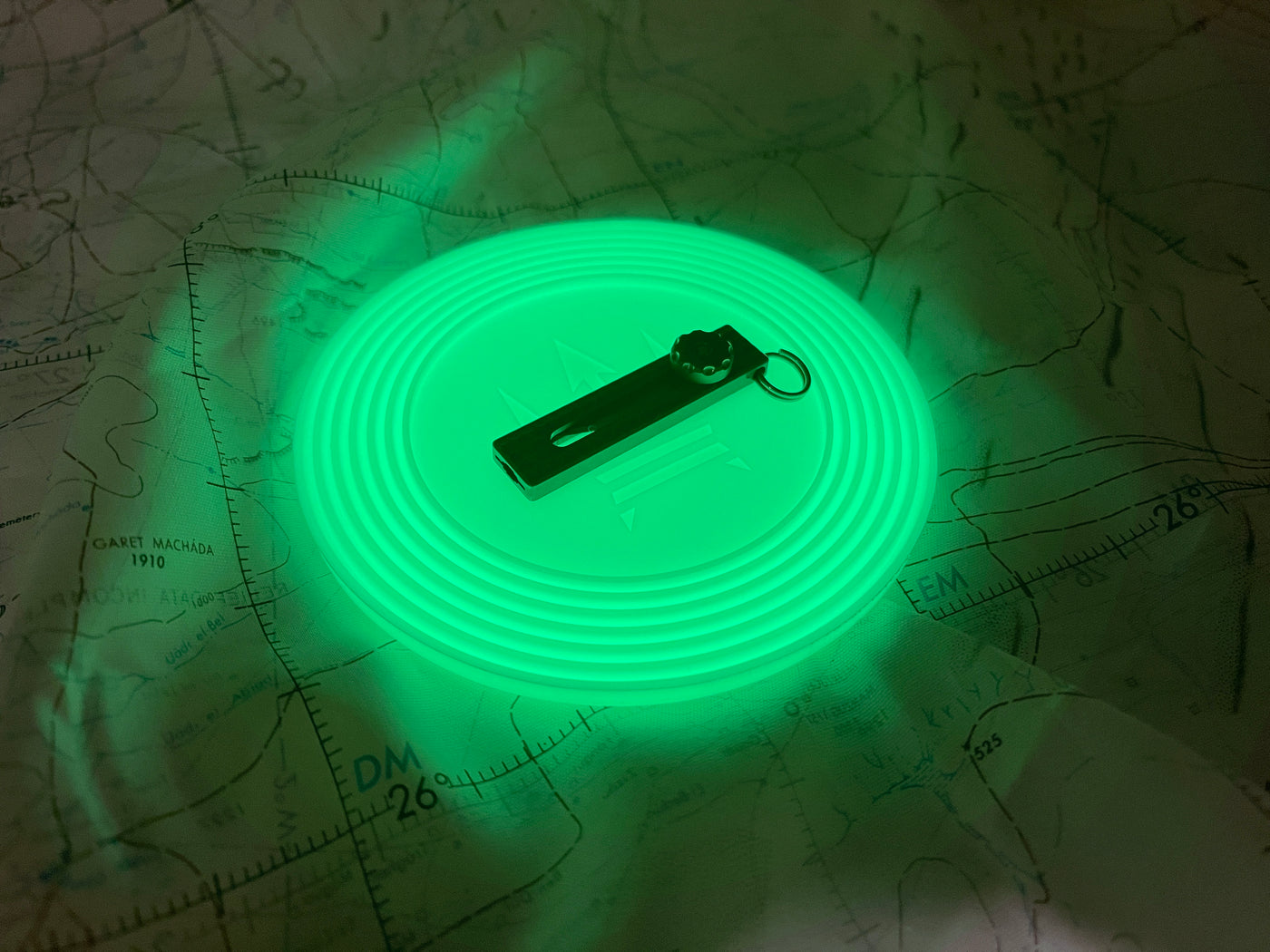U - Cut Glow DIY Car Coaster Insert by Maratac® ( 2 Pack )