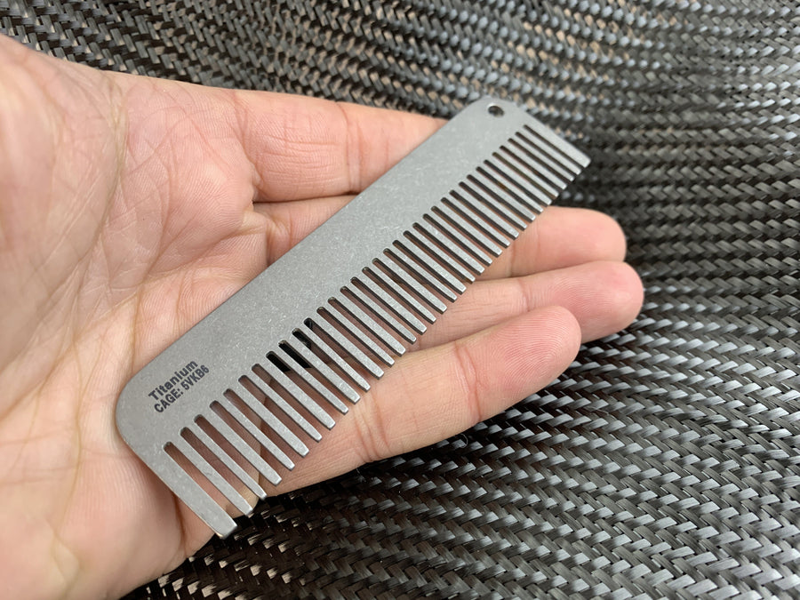 Exclusive Titanium Comb - Limited Overrun! - CountyComm