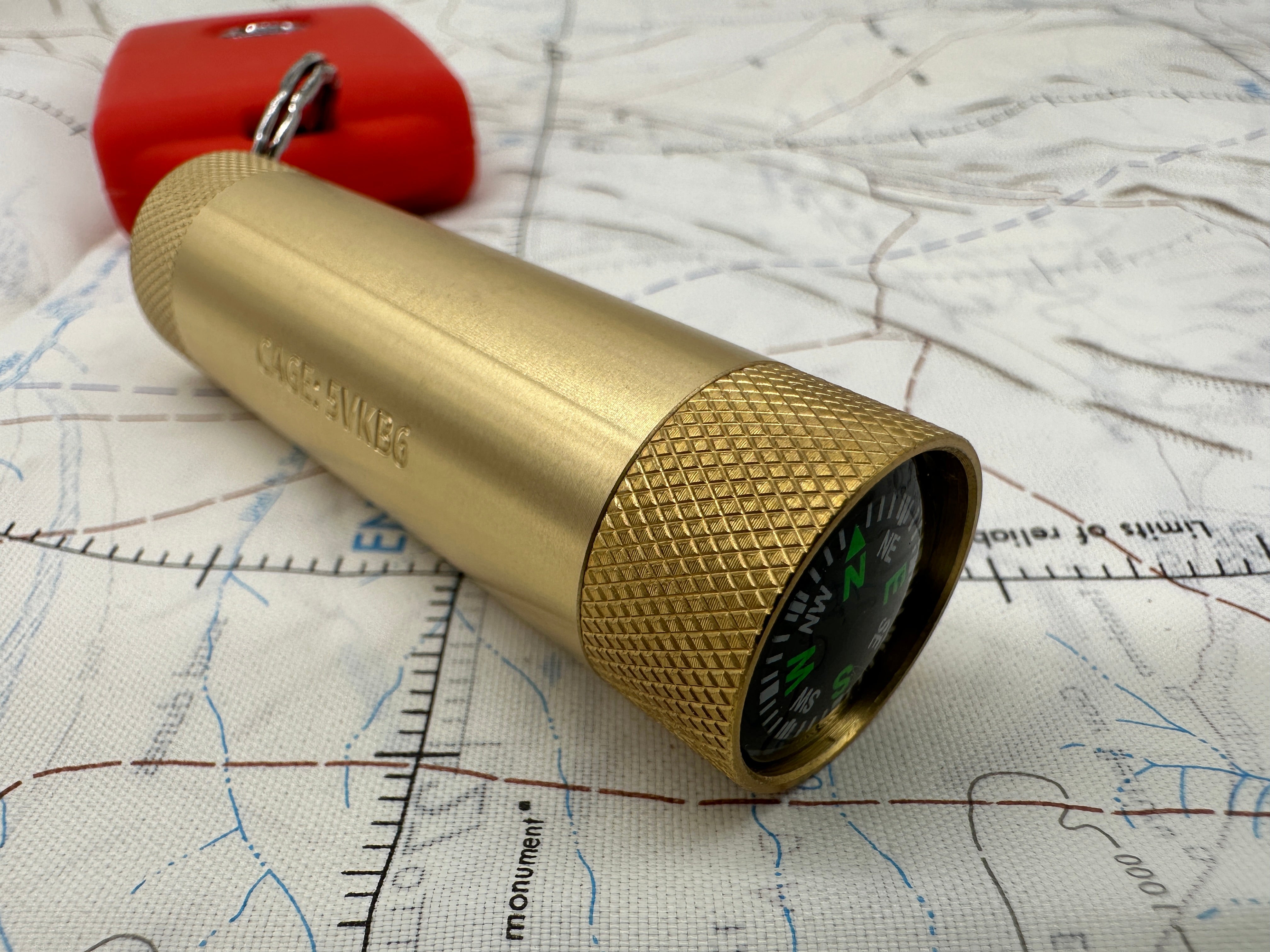 Brass Match & Compass Capsule - Gen 2 โ CountyComm