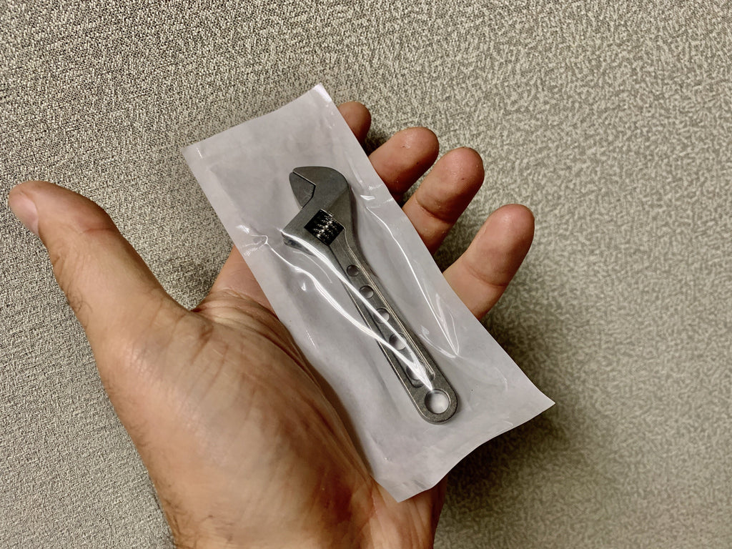 Adjustable Wrench Titanium 4 Inch ( NSN Pending )