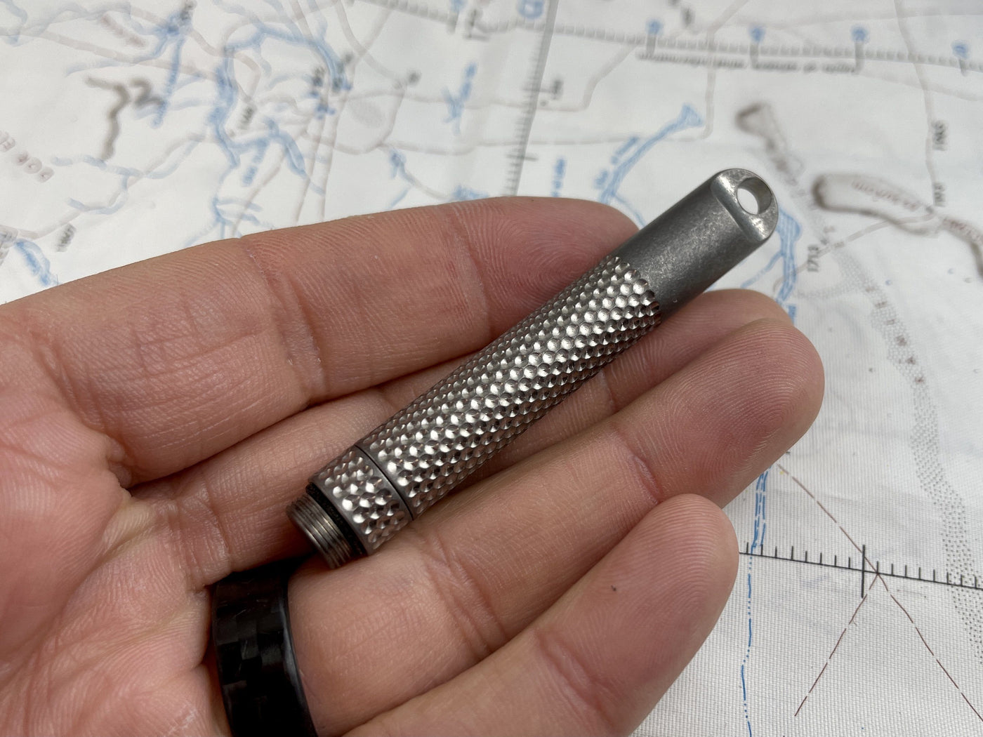 Key Ring Titanium Collapsible Scalpel by Maratac™ - CountyComm
