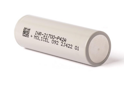 21700 Molicel Ultra-High Power Cell 4,200mAh 45A Battery