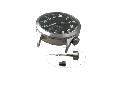 Pilot Watch - Crown / Stem / Tube Assembly - Spare Parts - CountyComm